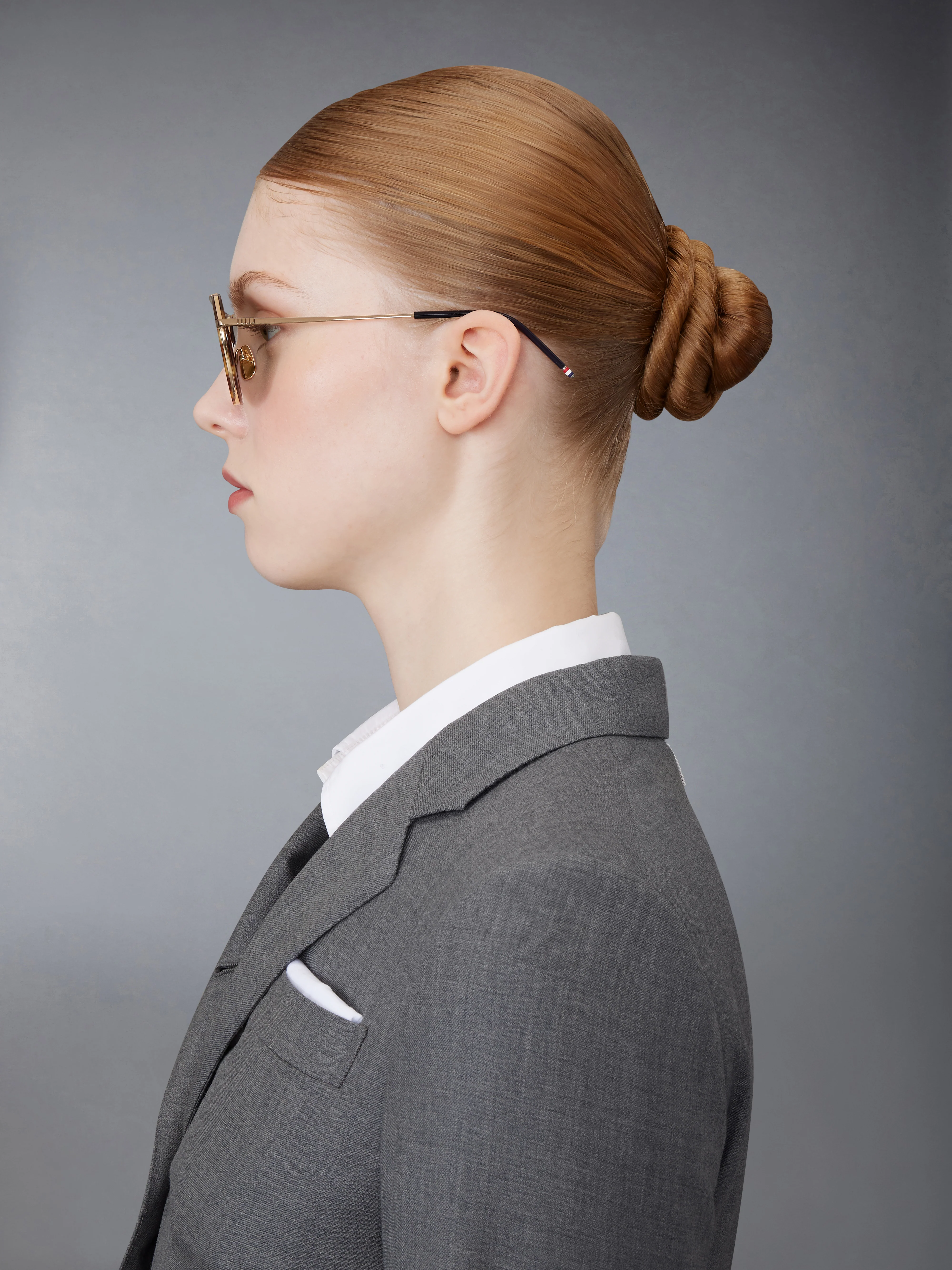 ACETATE AND TITANIUM AVIATOR SUNGLASSES - Image 5