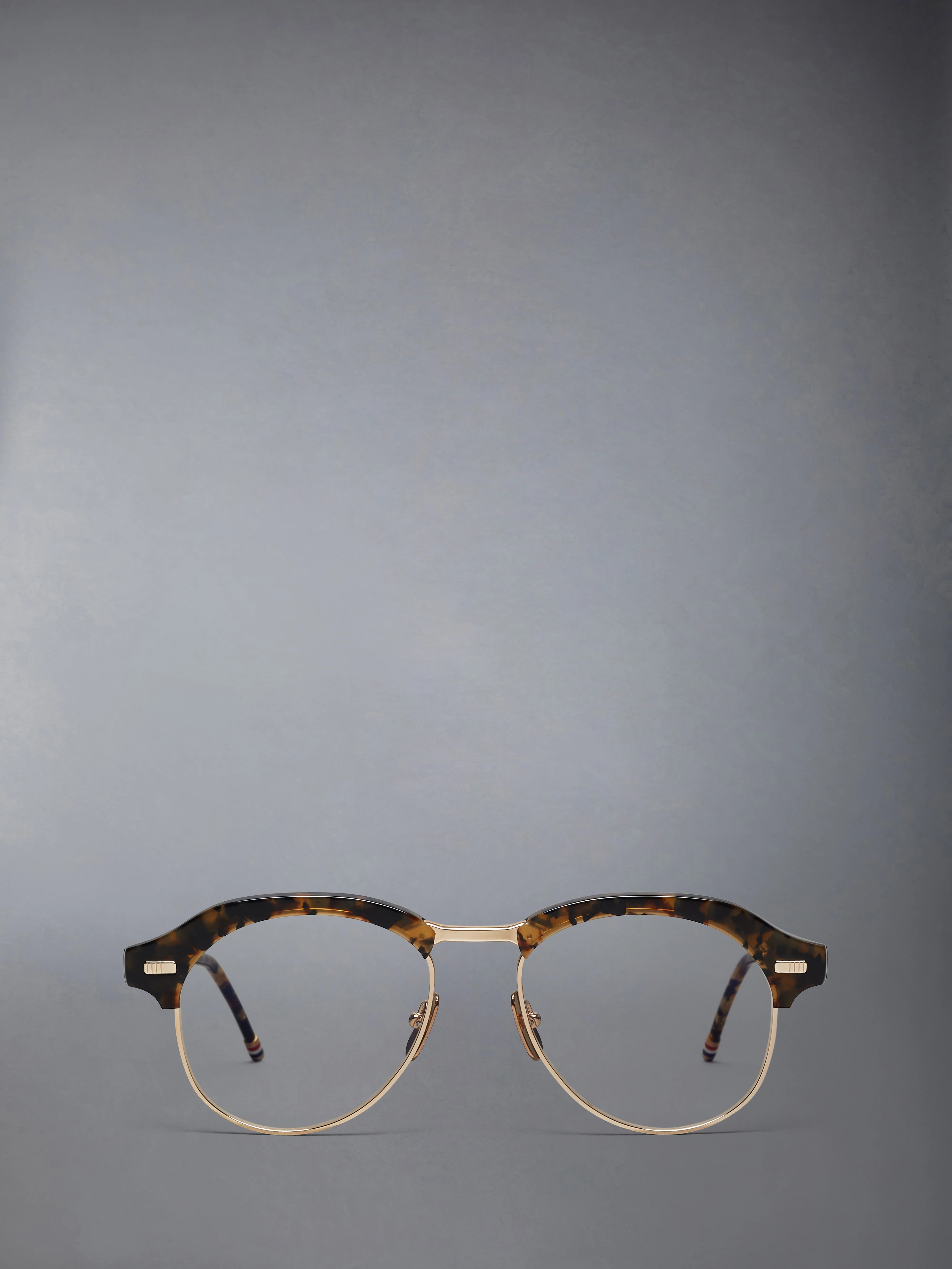 ACETATE AND TITANIUM PILOT EYEGLASSES