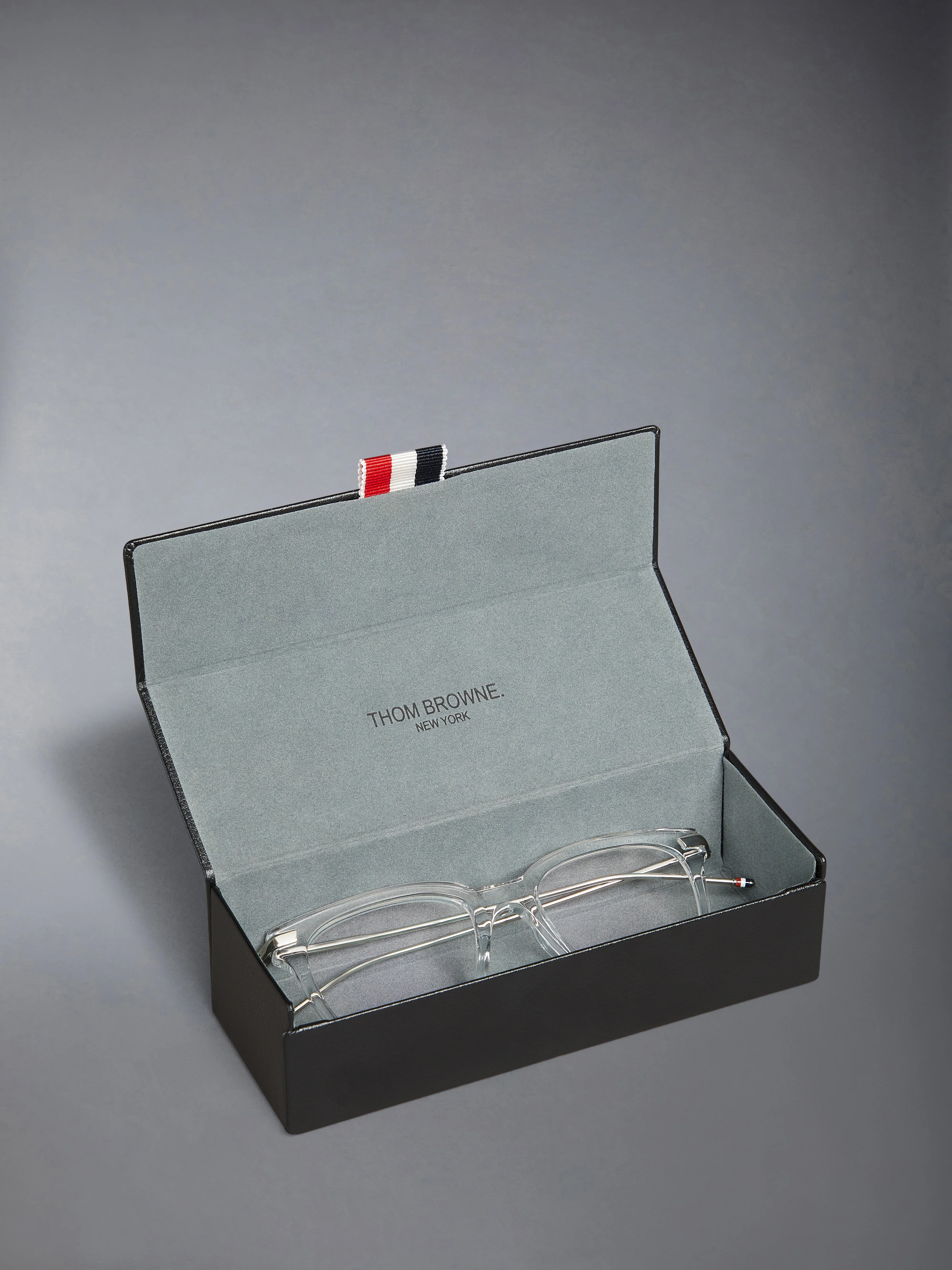 ACETATE AND TITANIUM RECTANGULAR EYEGLASSES - Image 8