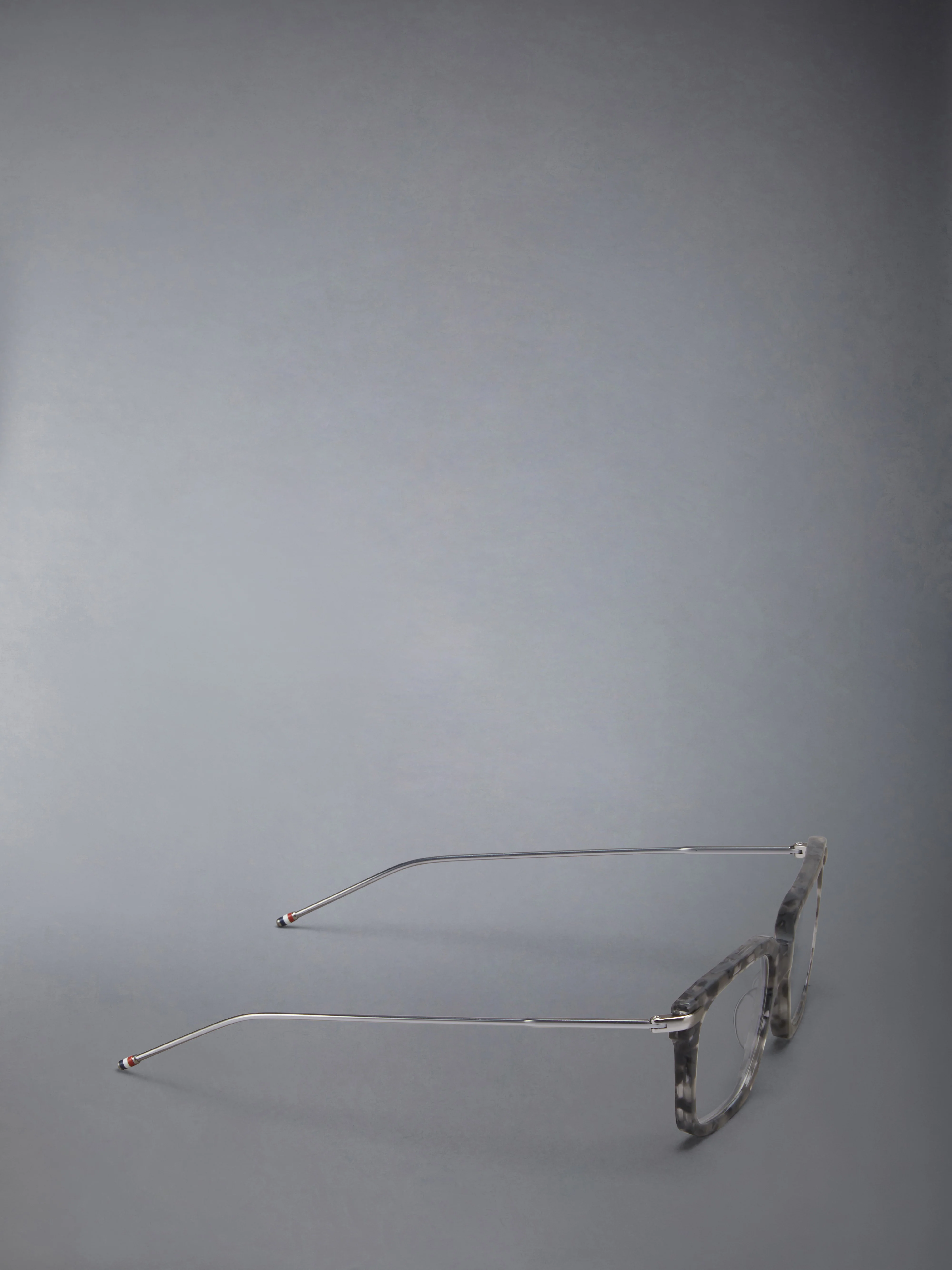ACETATE AND TITANIUM RECTANGULAR EYEGLASSES - Image 6