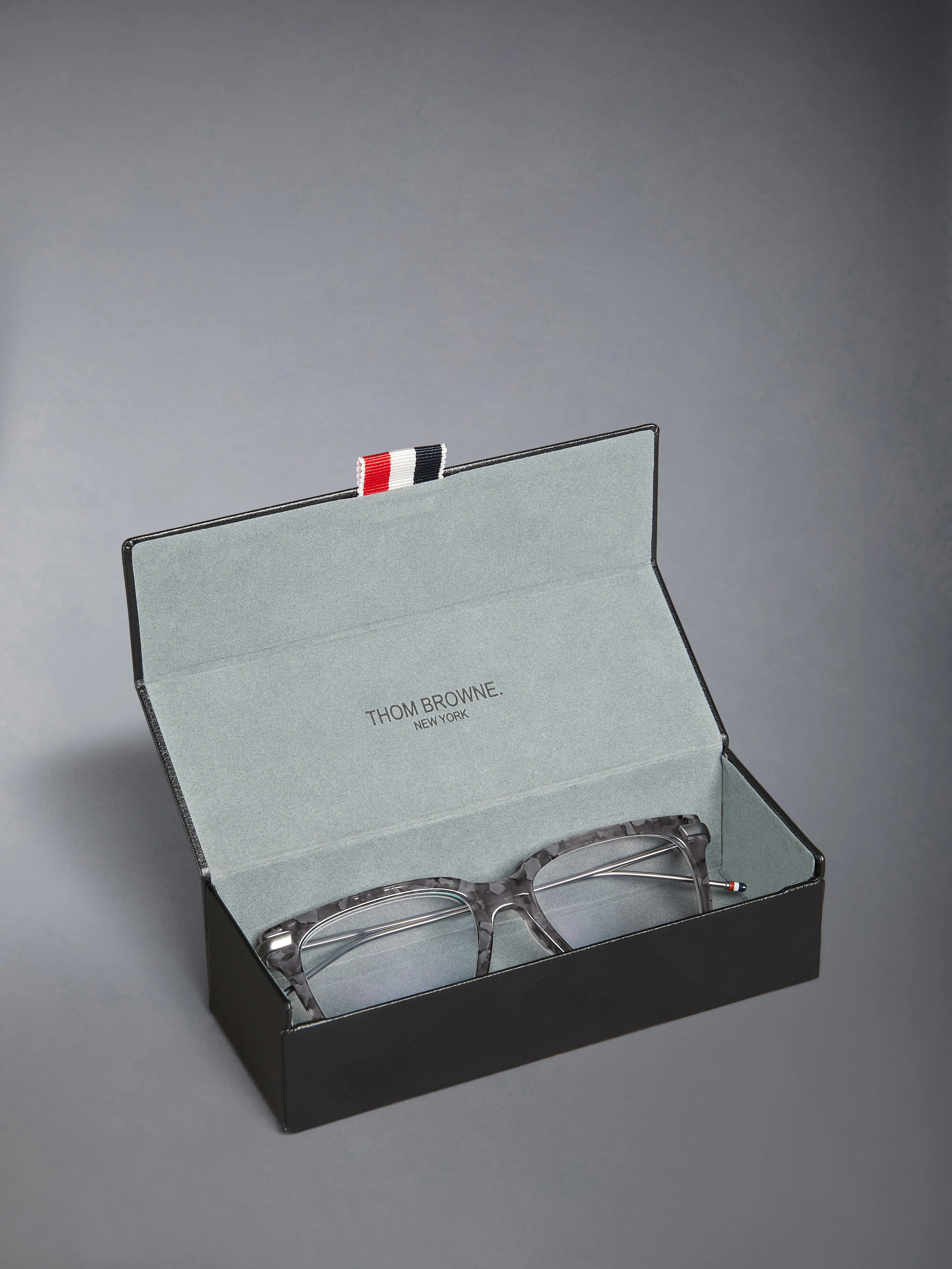 ACETATE AND TITANIUM RECTANGULAR EYEGLASSES - Image 8