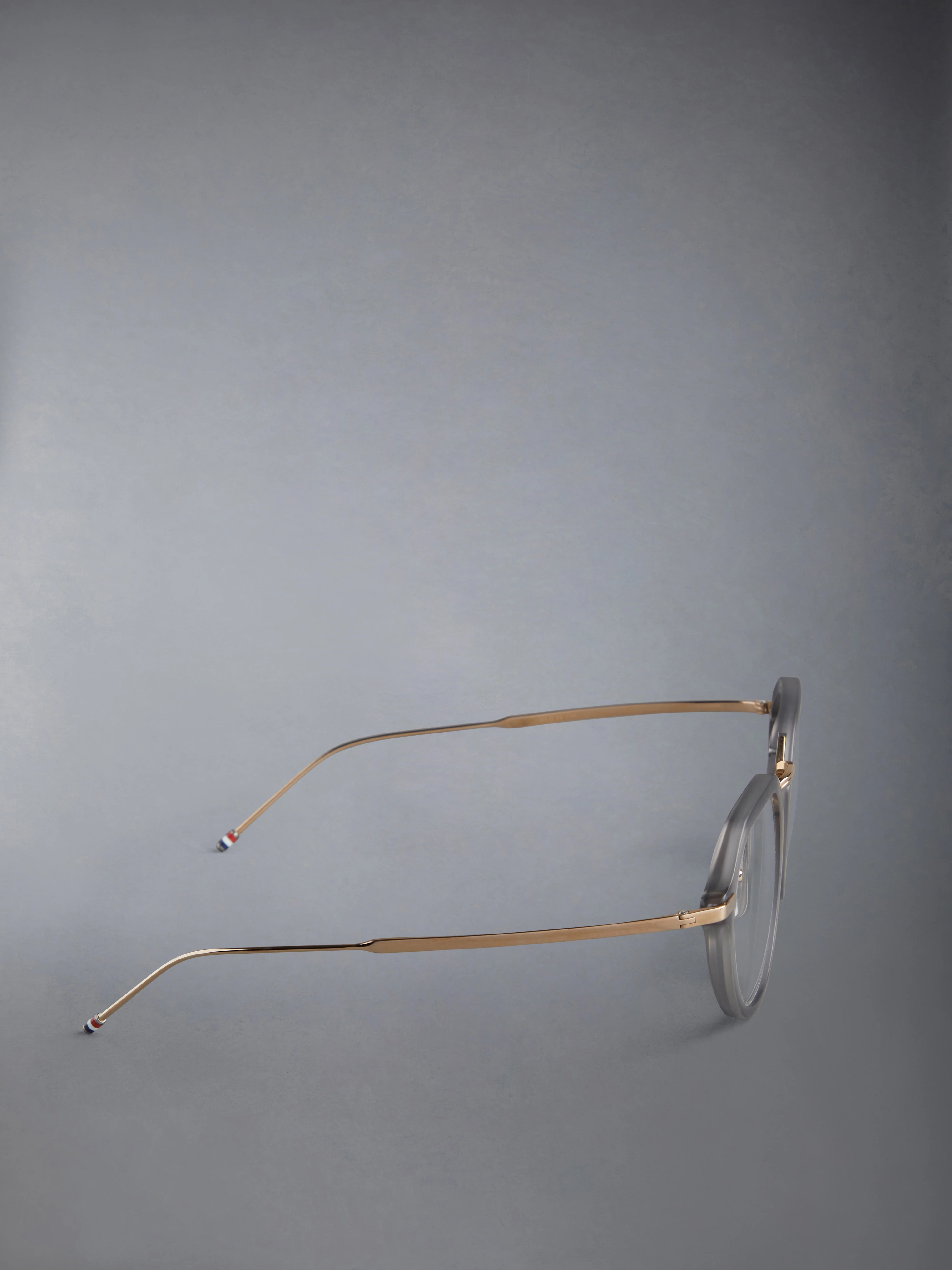 ACETATE AND TITANIUM ROUND EYEGLASSES - Image 4