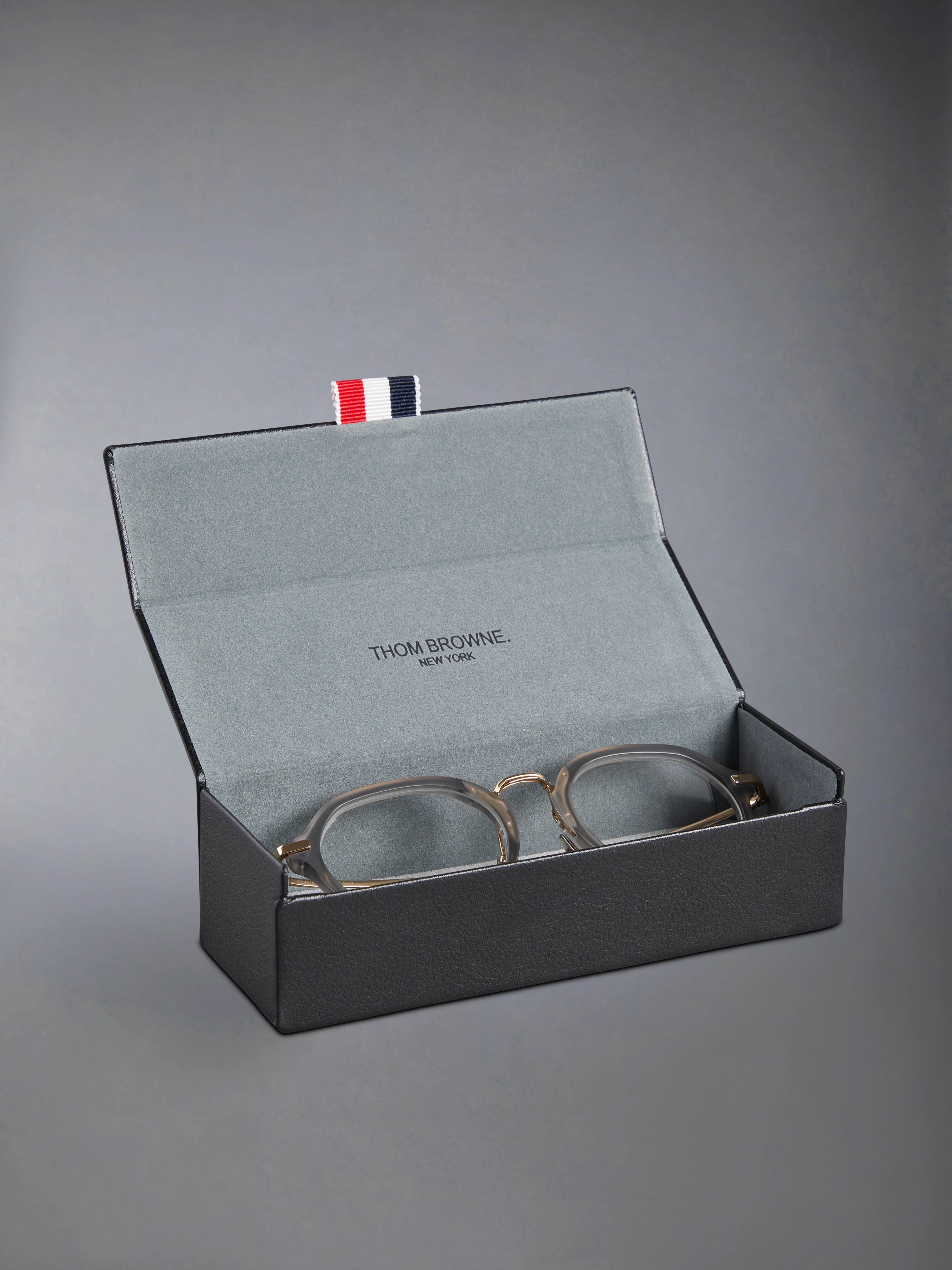 ACETATE AND TITANIUM ROUND EYEGLASSES - Image 6