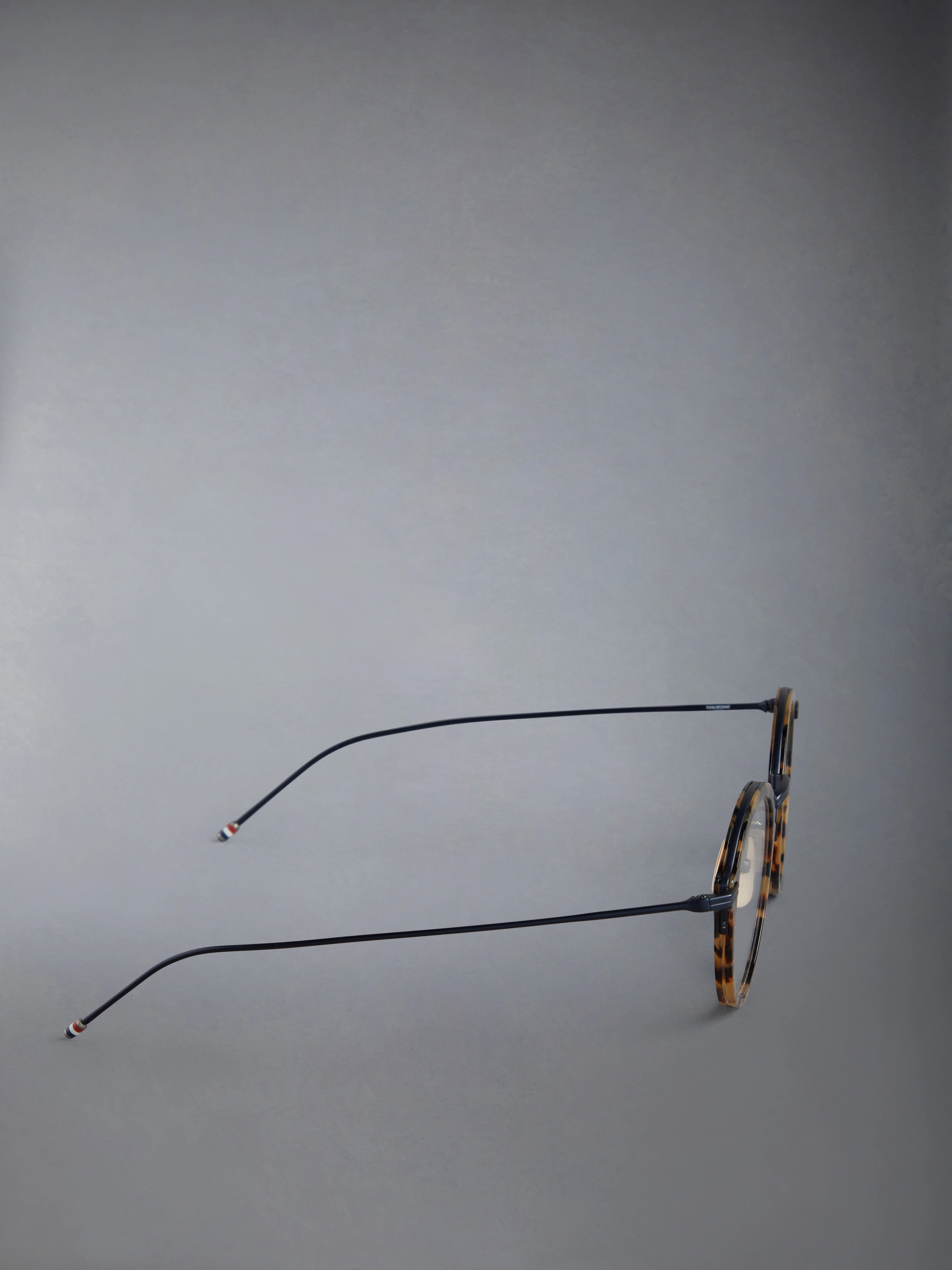 ACETATE AND TITANIUM ROUND EYEGLASSES - Image 4