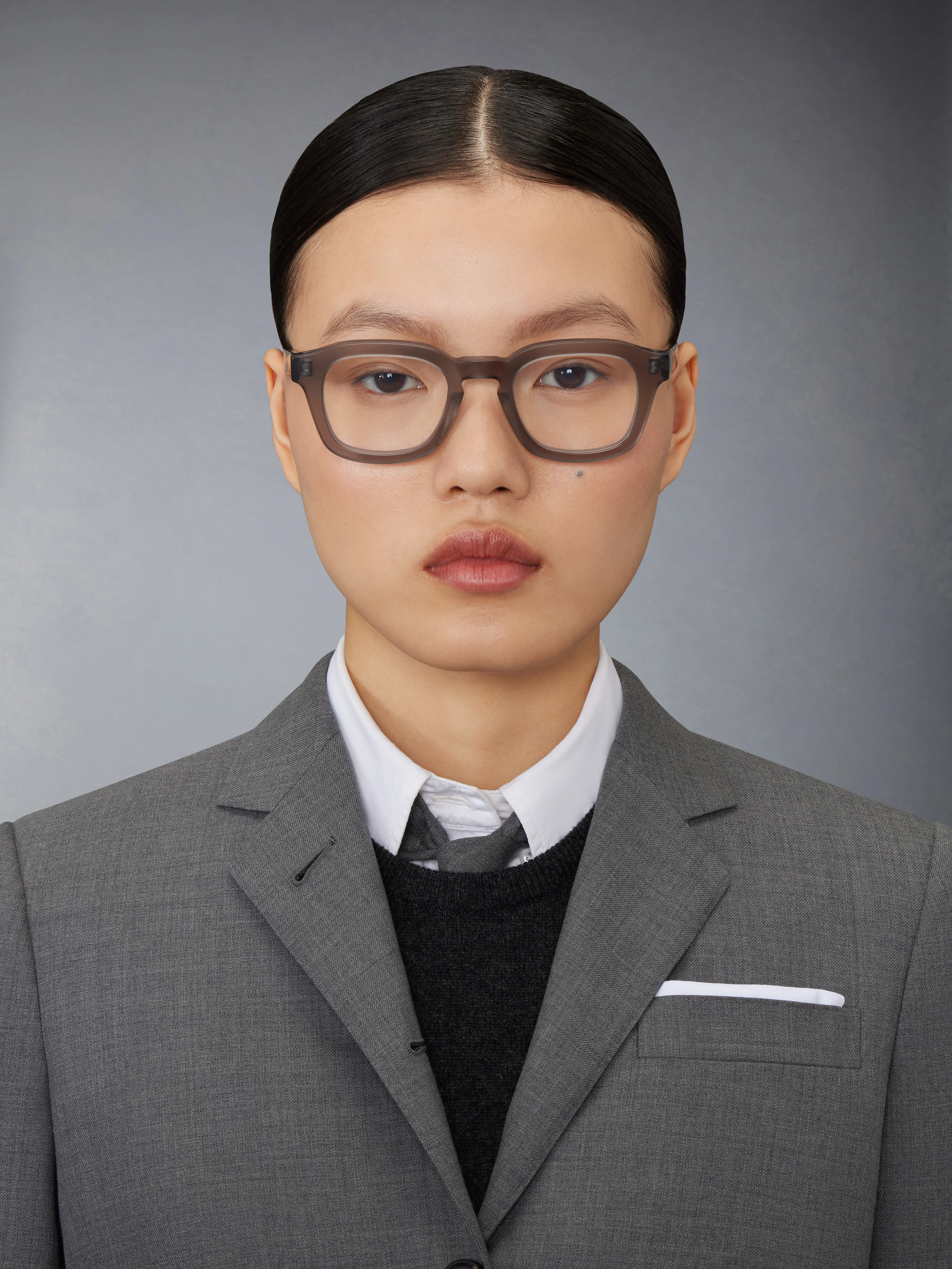 ACETATE RECTANGULAR EYEGLASSES - Image 2