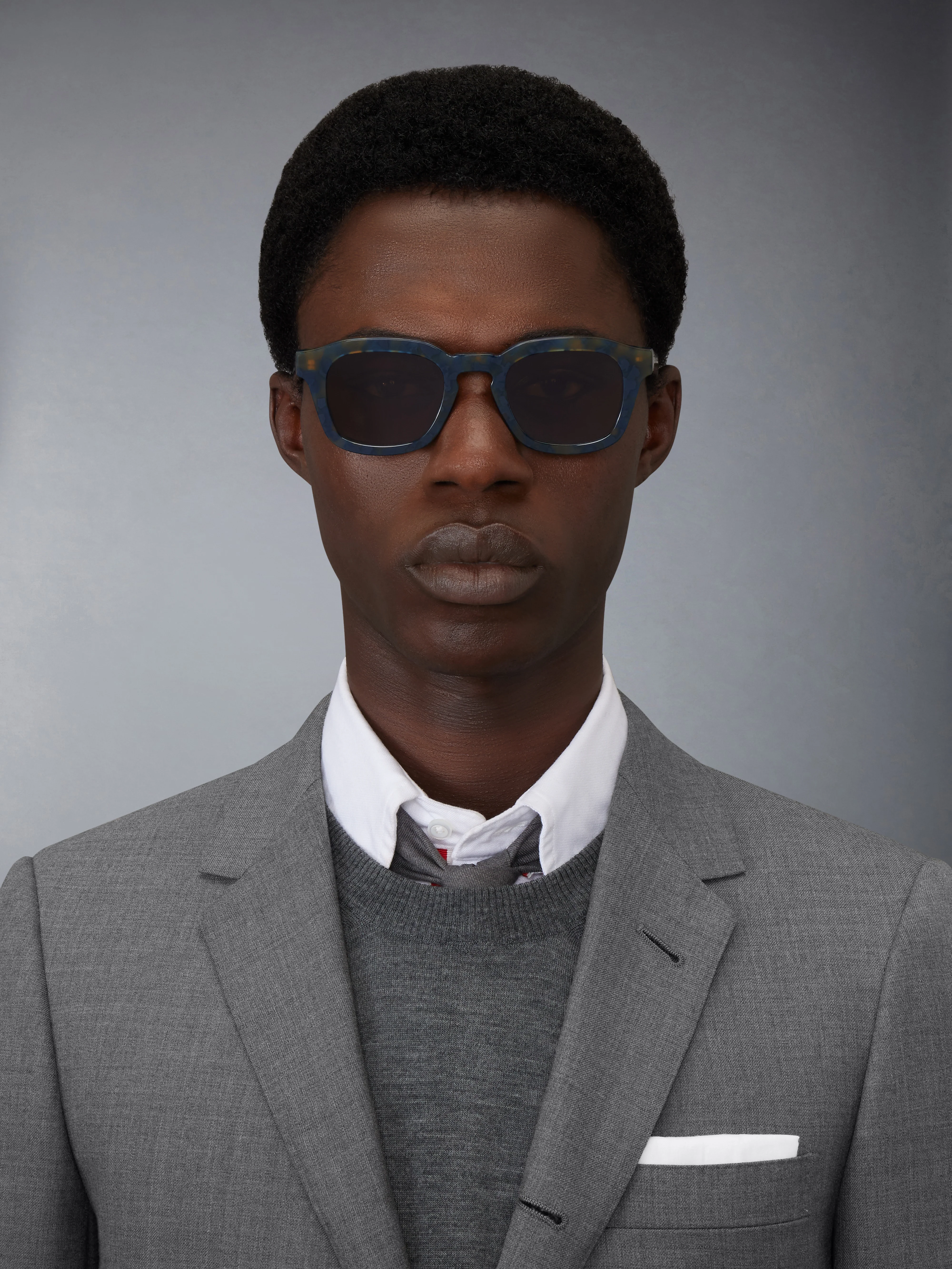 ACETATE RECTANGULAR SUNGLASSES - Image 3