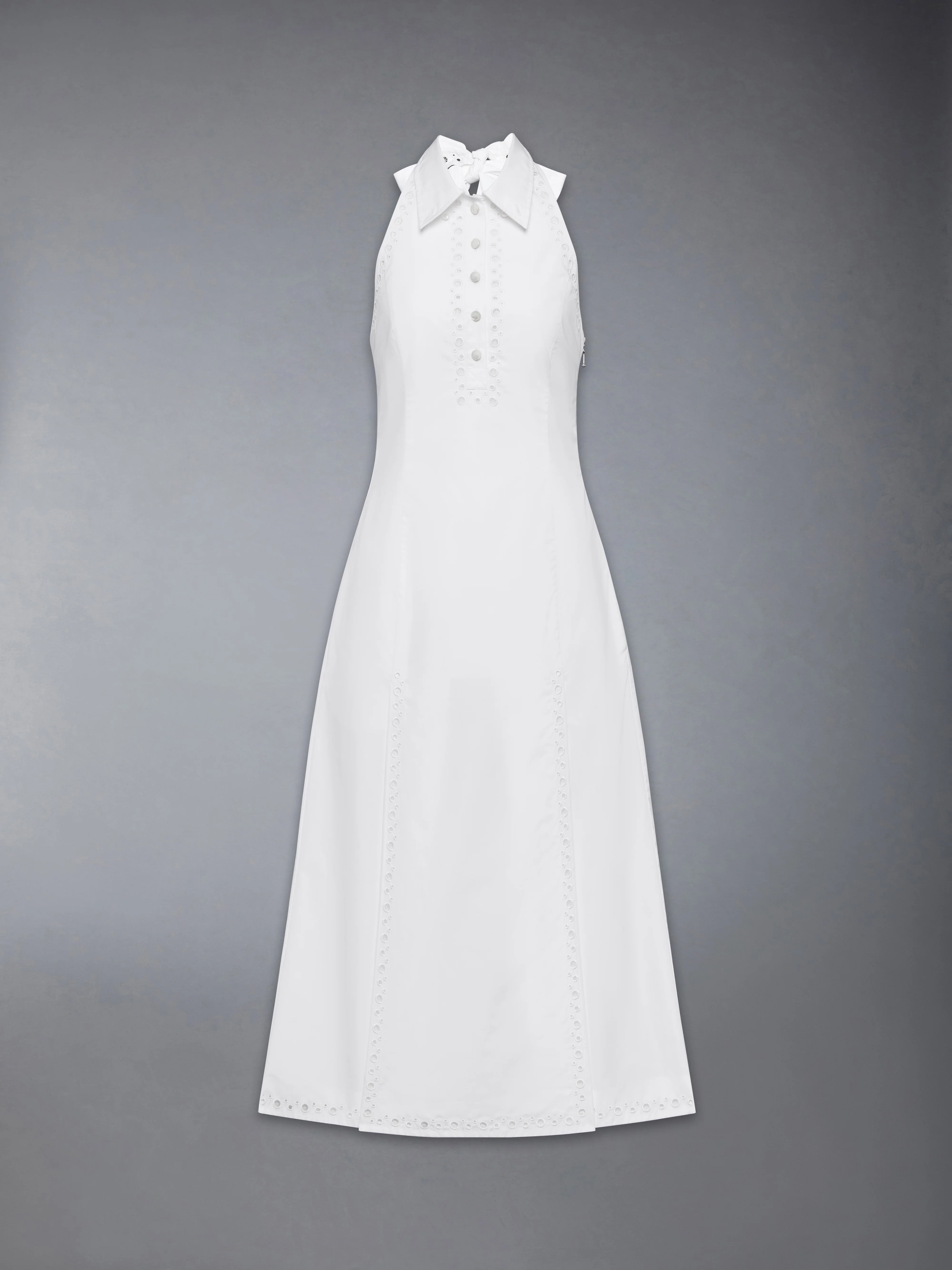 ANGLAISE AND POPLIN POLO HALTER DRESS - Image 7