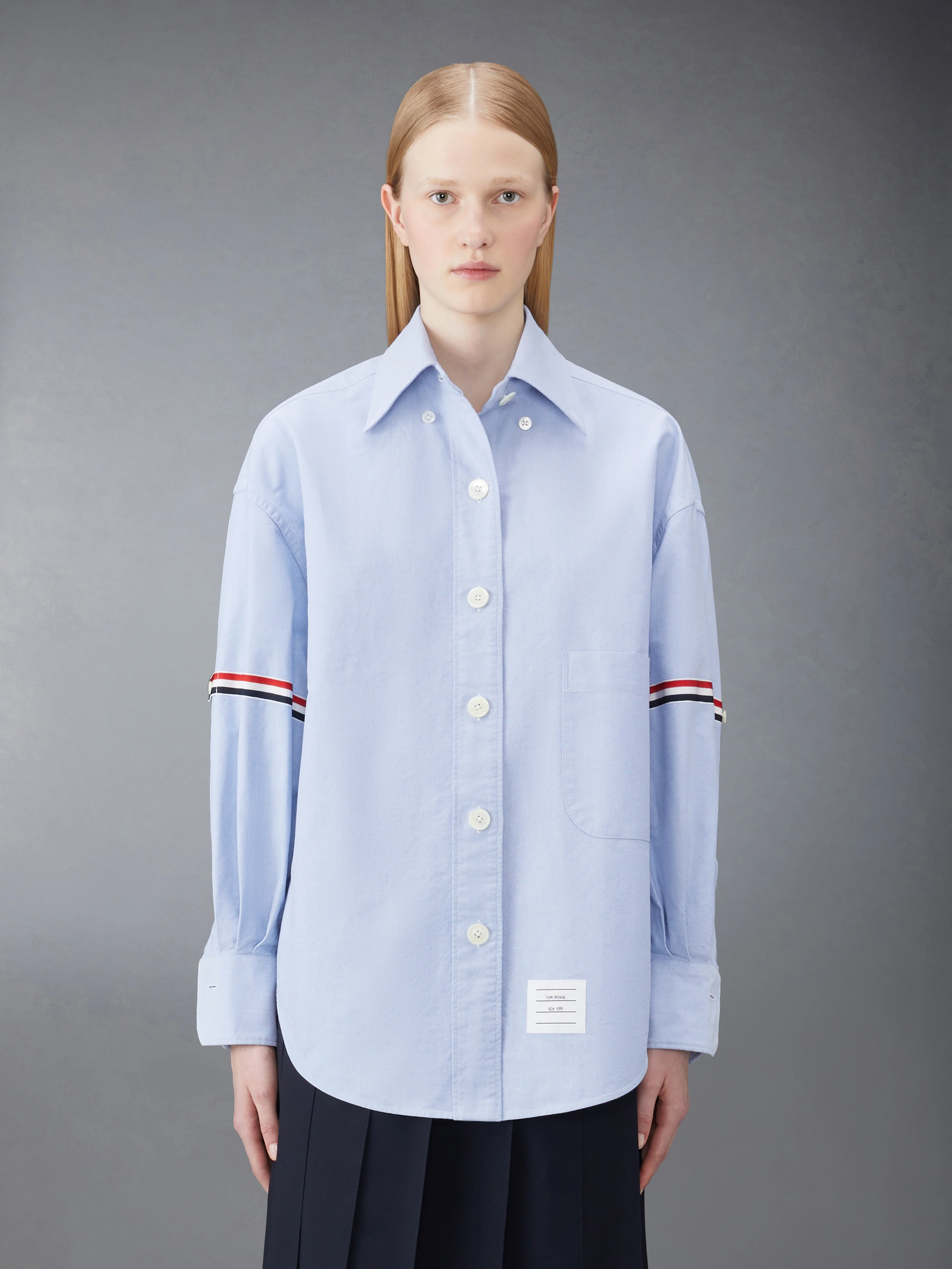 ARMBAND SUPERSIZED OXFORD SHIRT
