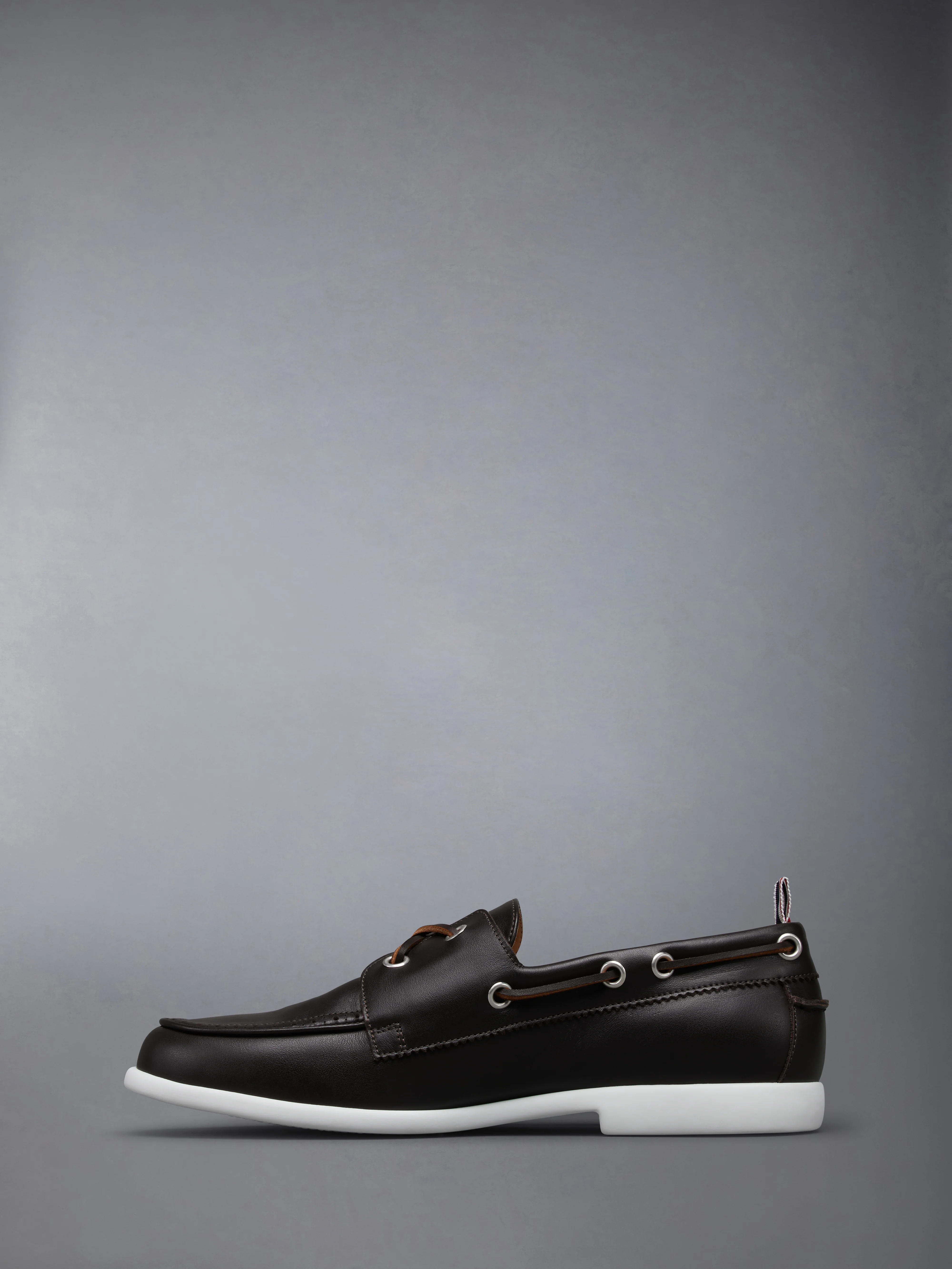 BABY CALF LEATHER BOAT SHOE - Image 3