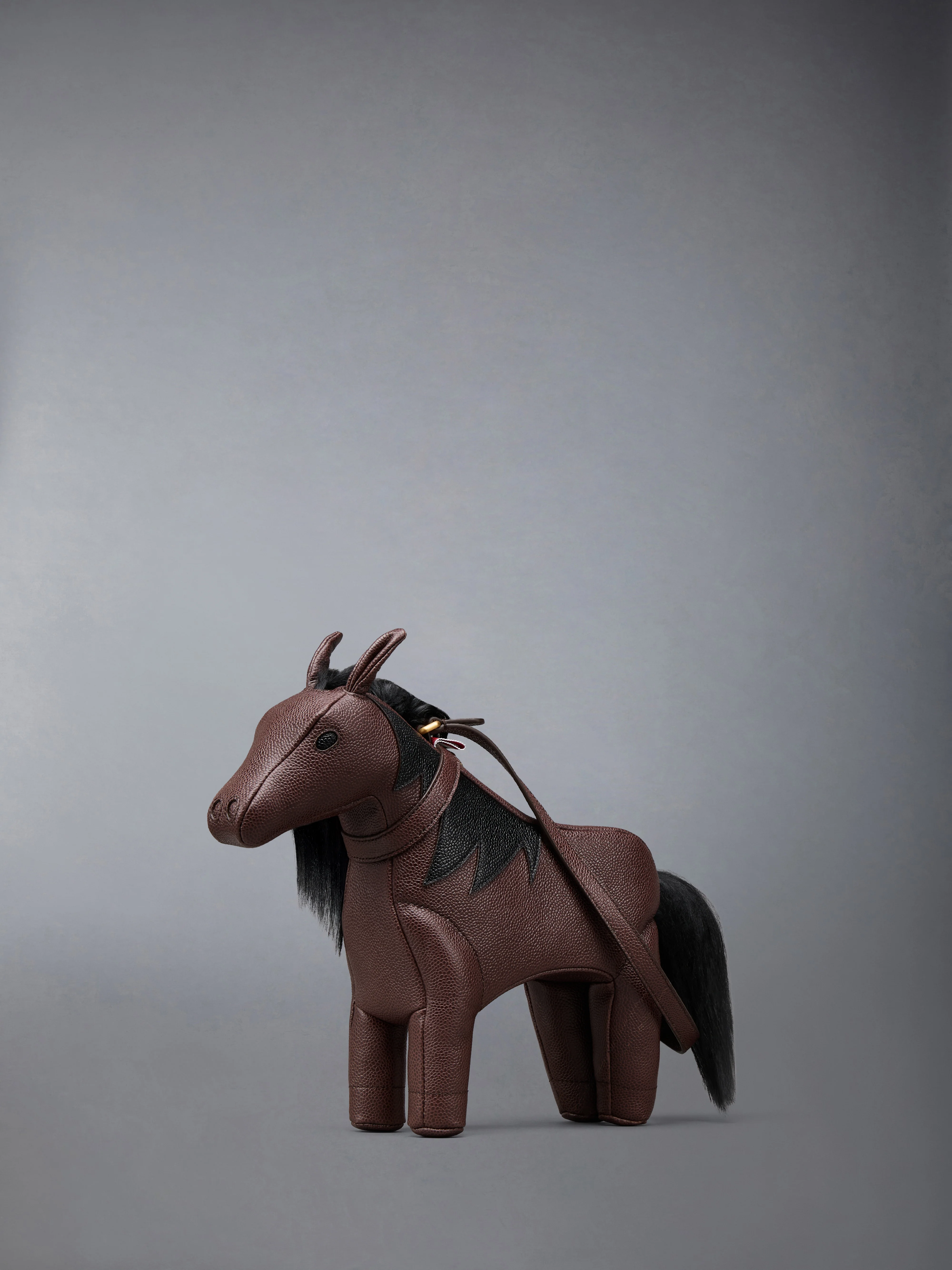BABY HORSE BAG IN PEBBLE GRAIN LEATHER - Image 2