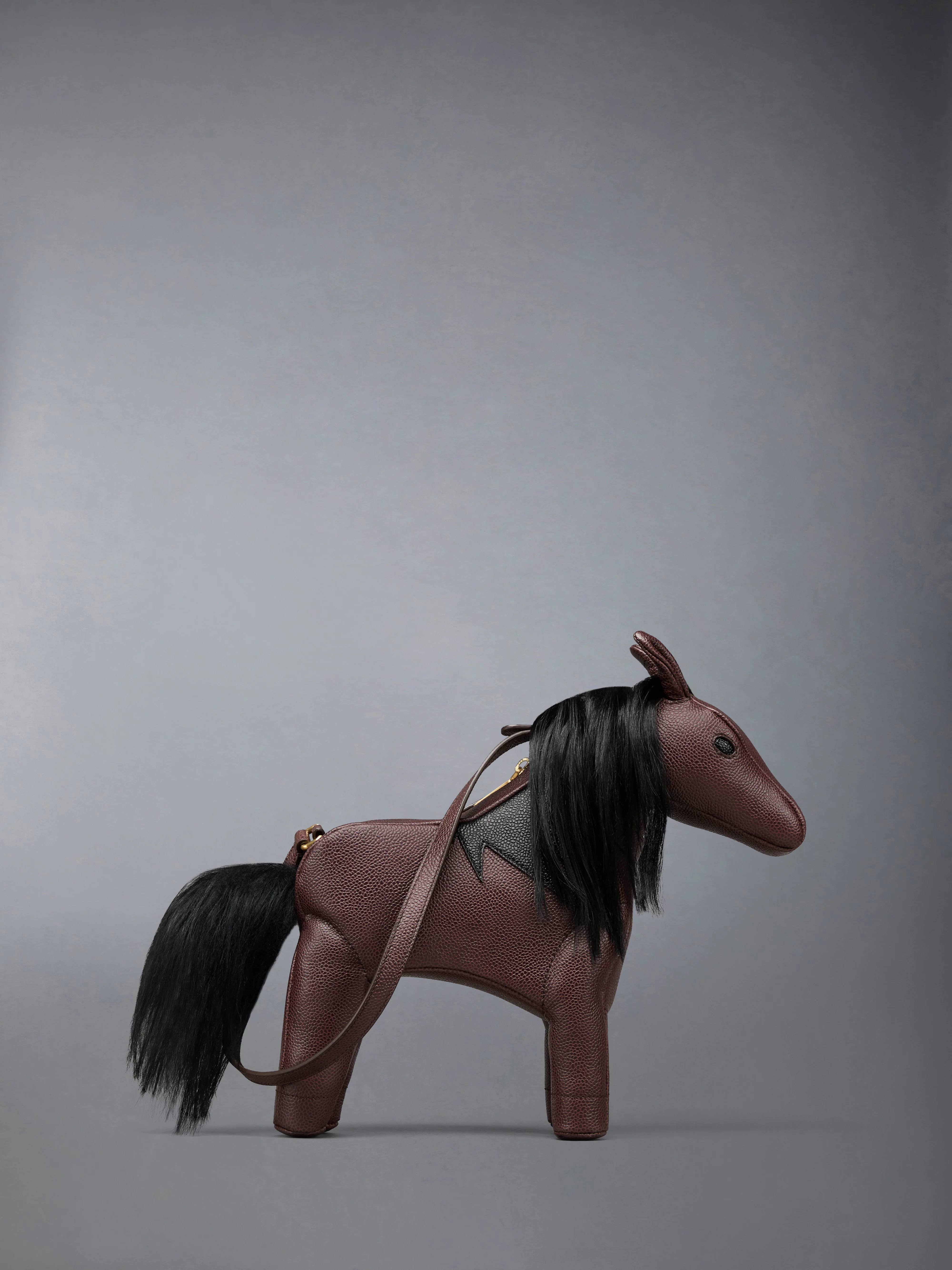 BABY HORSE BAG IN PEBBLE GRAIN LEATHER - Image 3