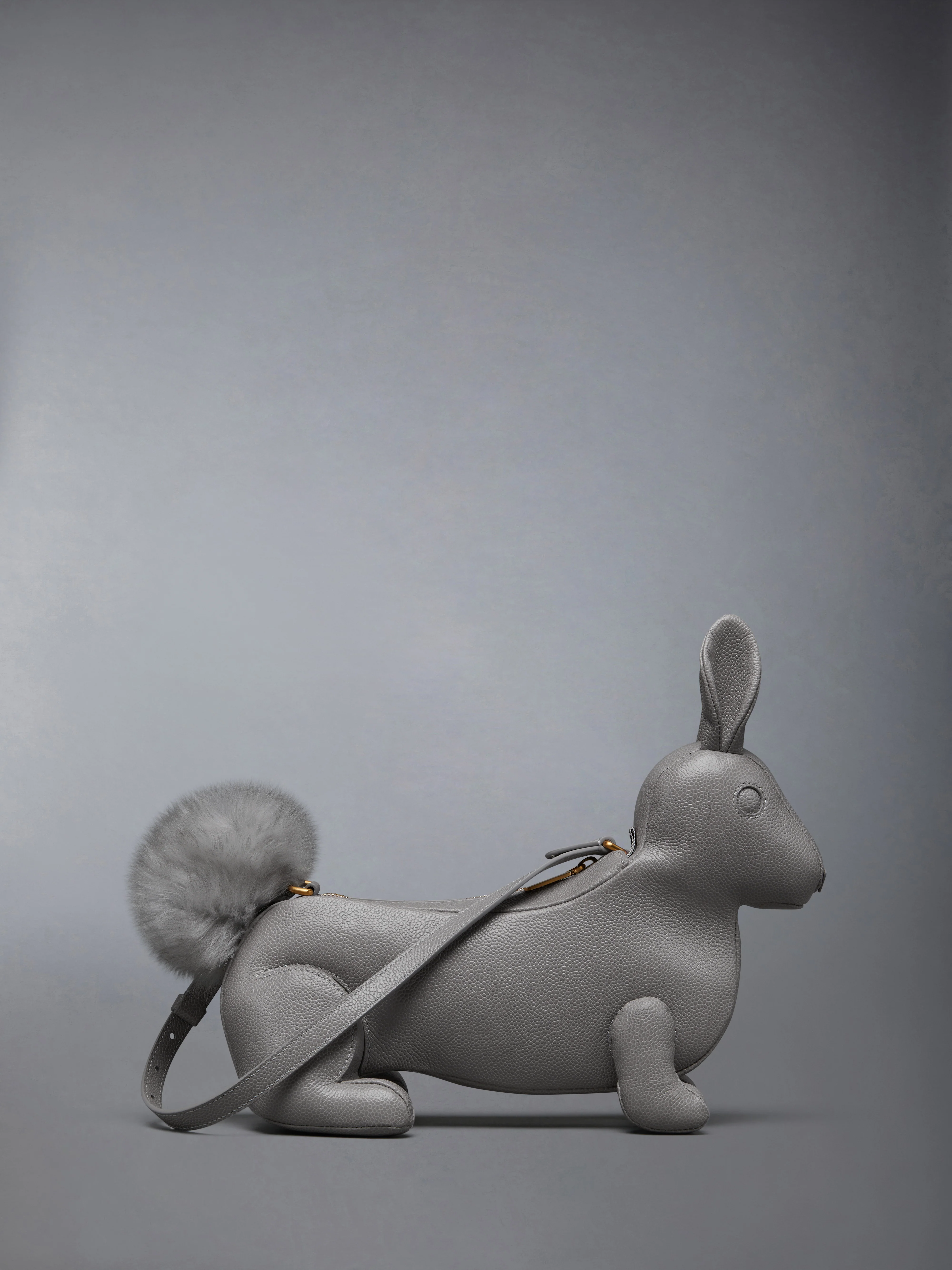 BABY RABBIT BAG IN PEBBLE GRAIN LEATHER - Image 3