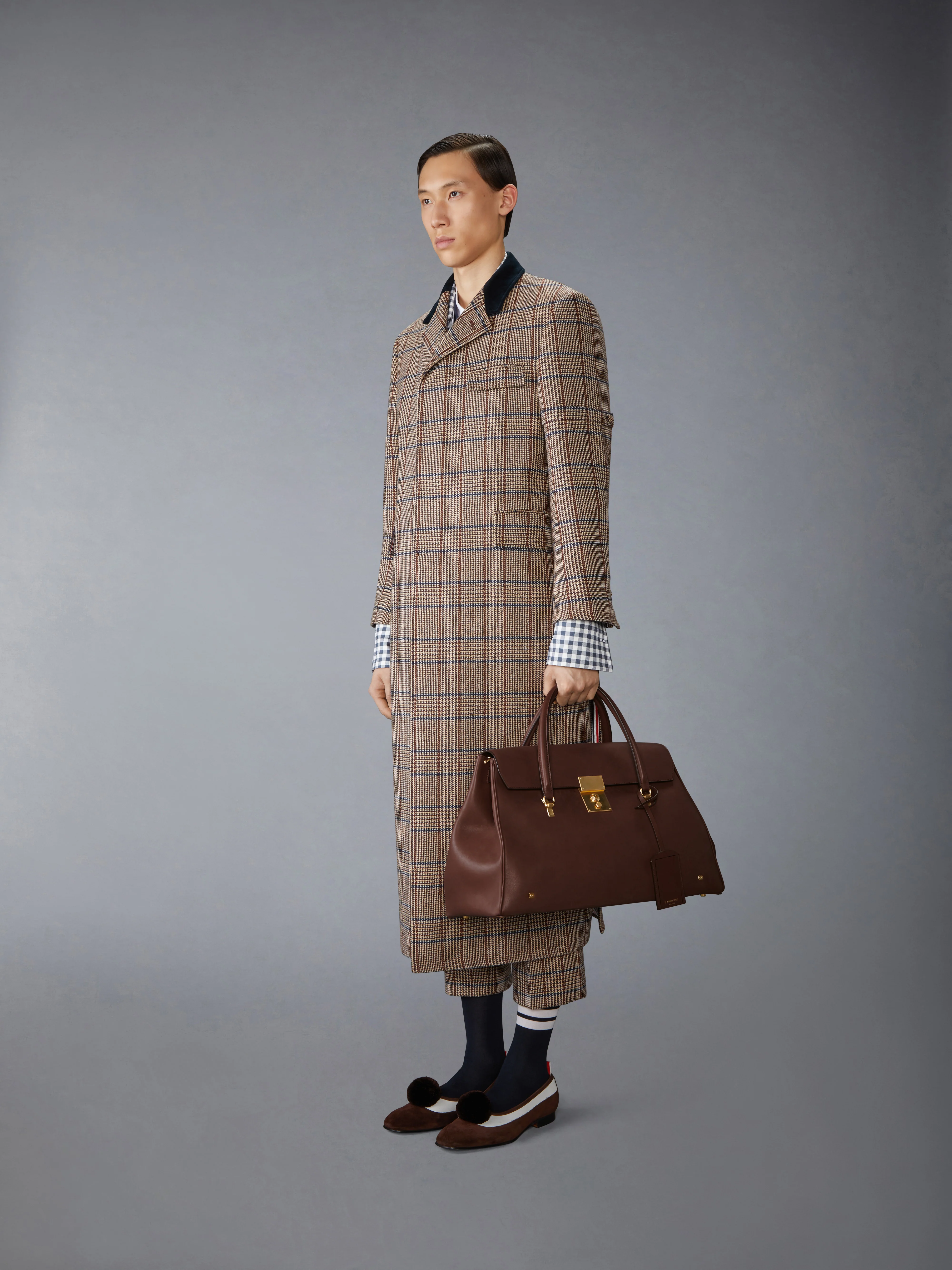 BOLTON WEEKENDER BAG IN SOFT CALF LEATHER - Image 2
