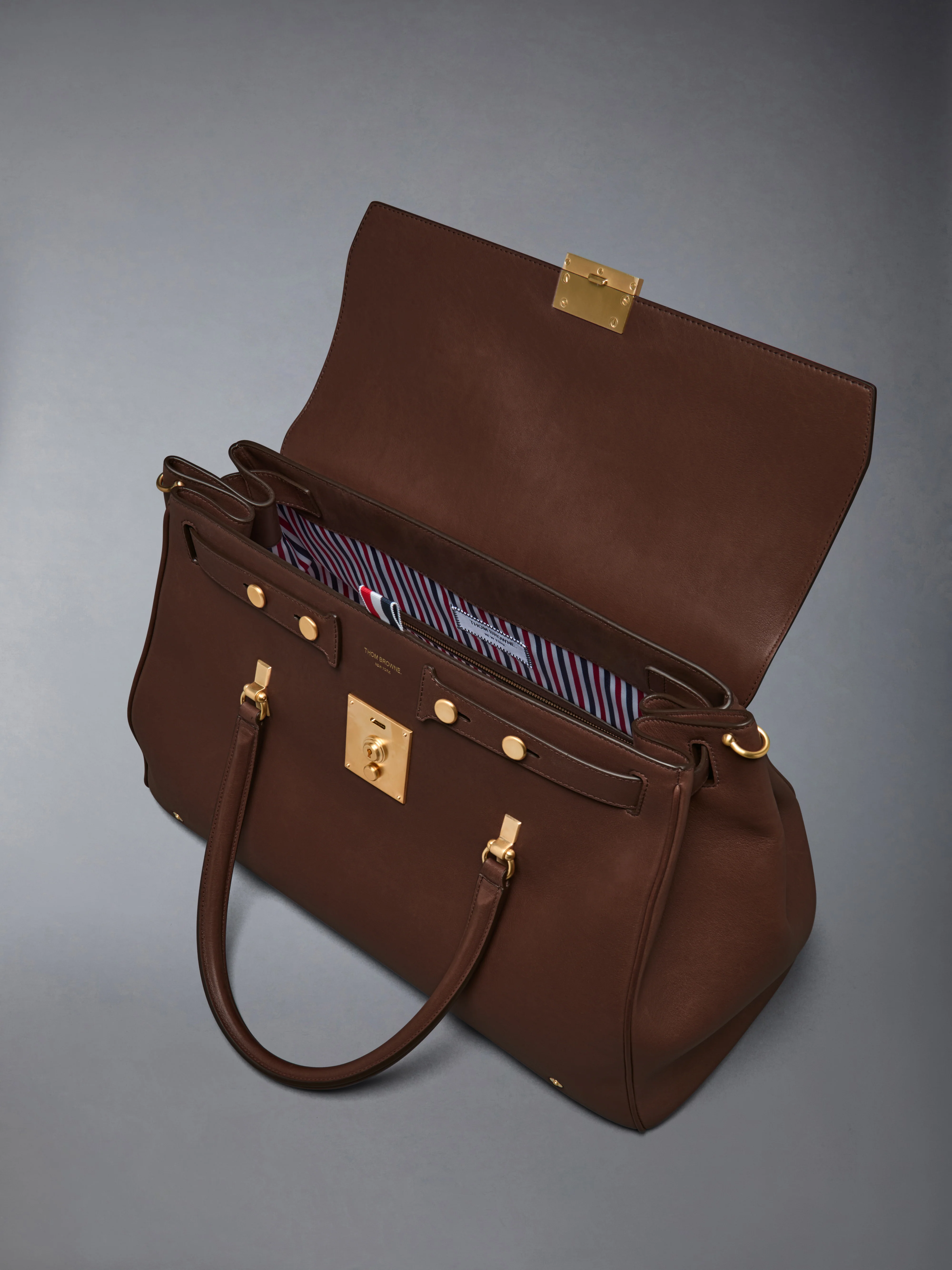 BOLTON WEEKENDER BAG IN SOFT CALF LEATHER - Image 5