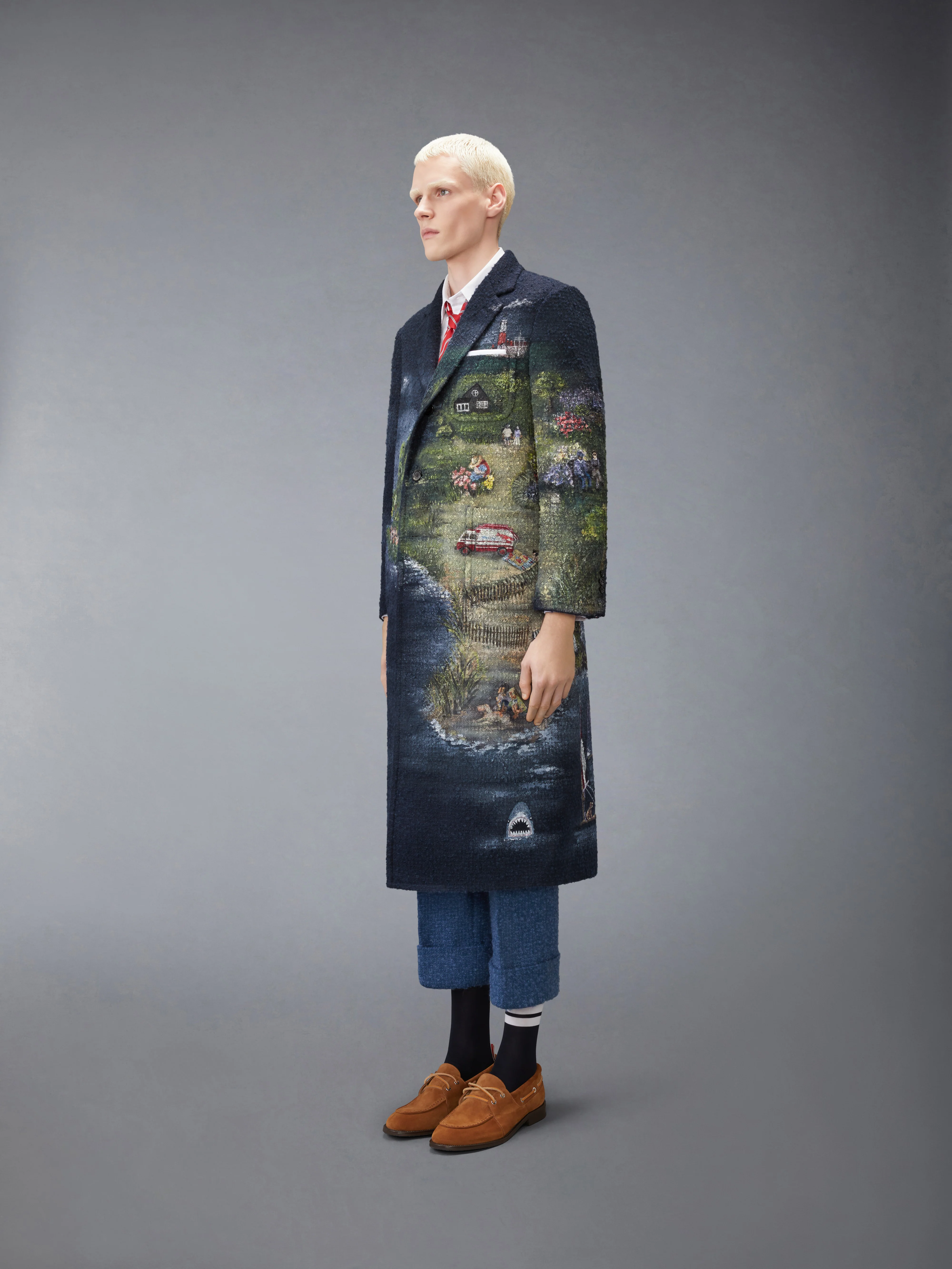BOUCLE NANTUCKET SCENIC RELAXED COAT - Image 2
