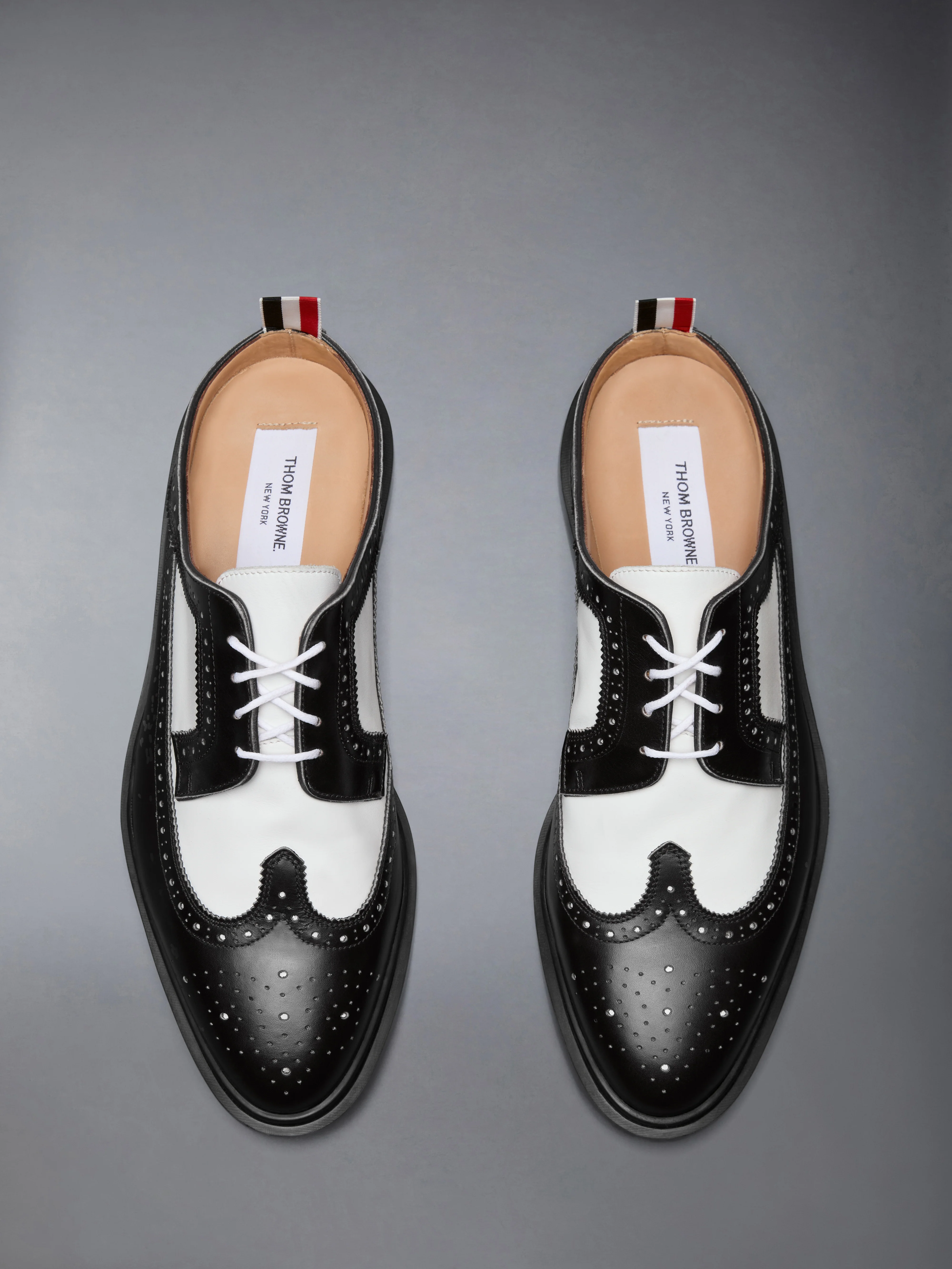BOX CALF RUBBER SOLE LONGWING BROGUE MULE - Image 5