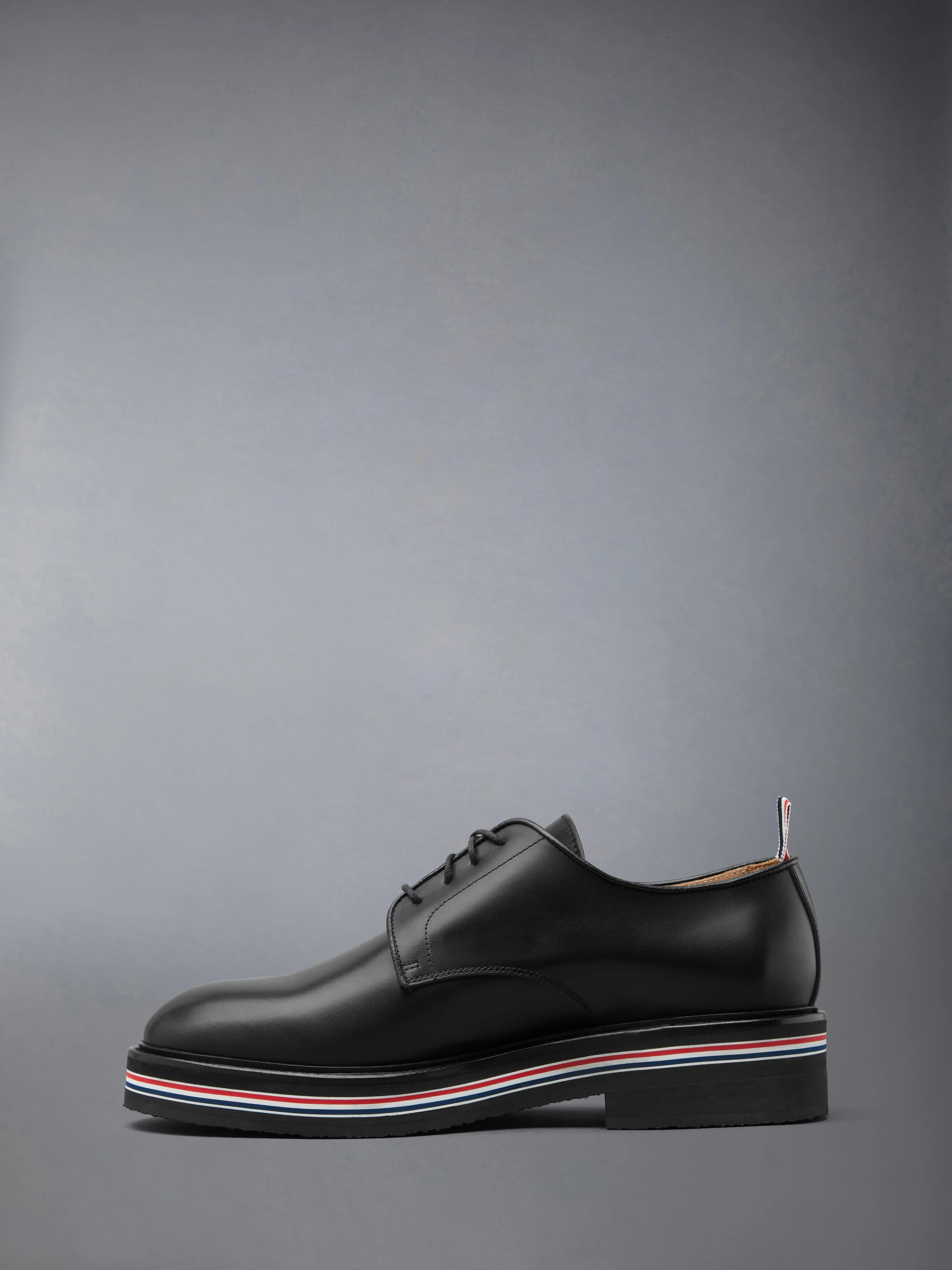 BOX CALF RUBBER SOLE UNIFORM SHOE - Image 3