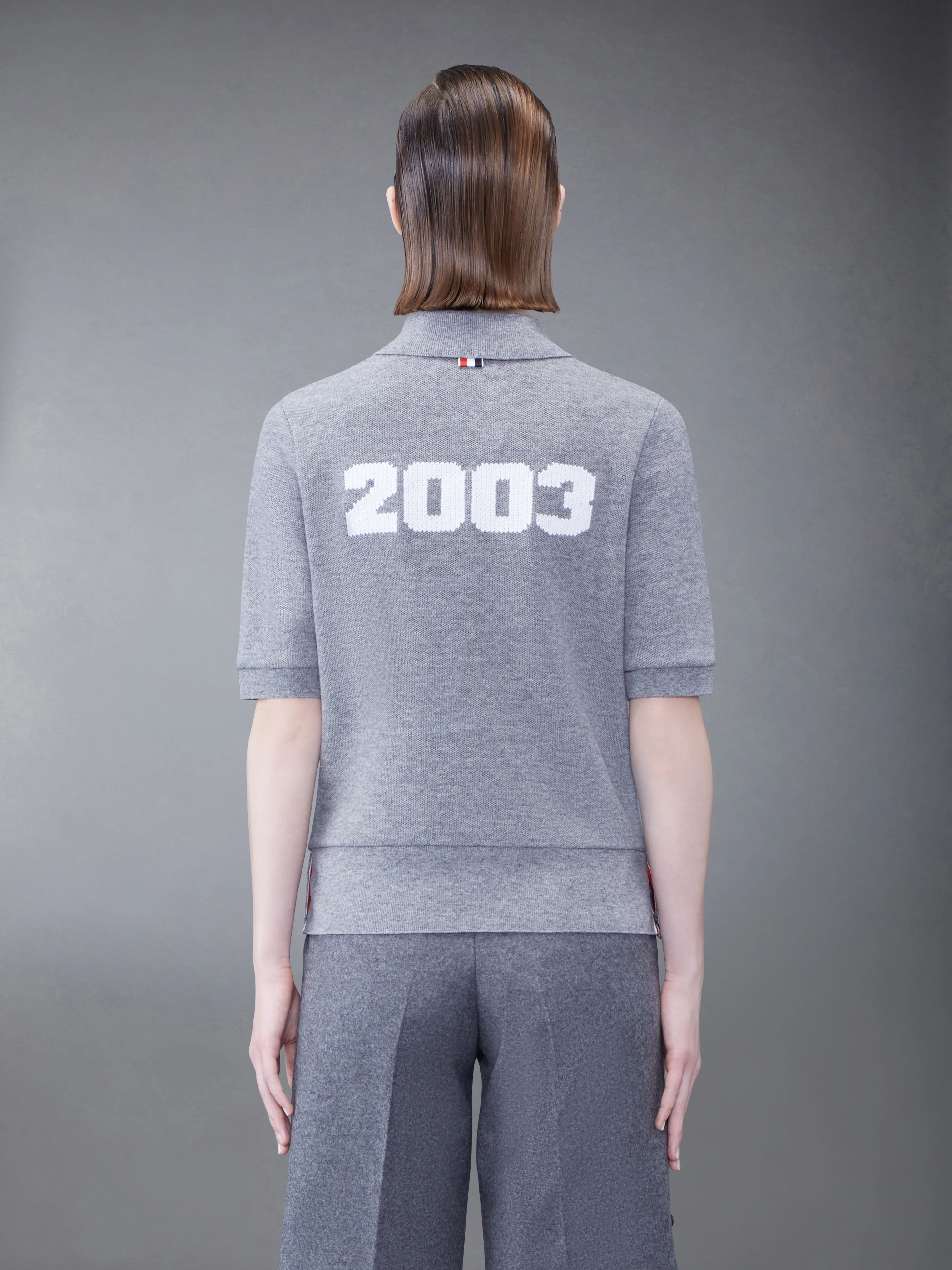 CASHMERE PIQUE 2003 RIB CUFF POLO - Image 2