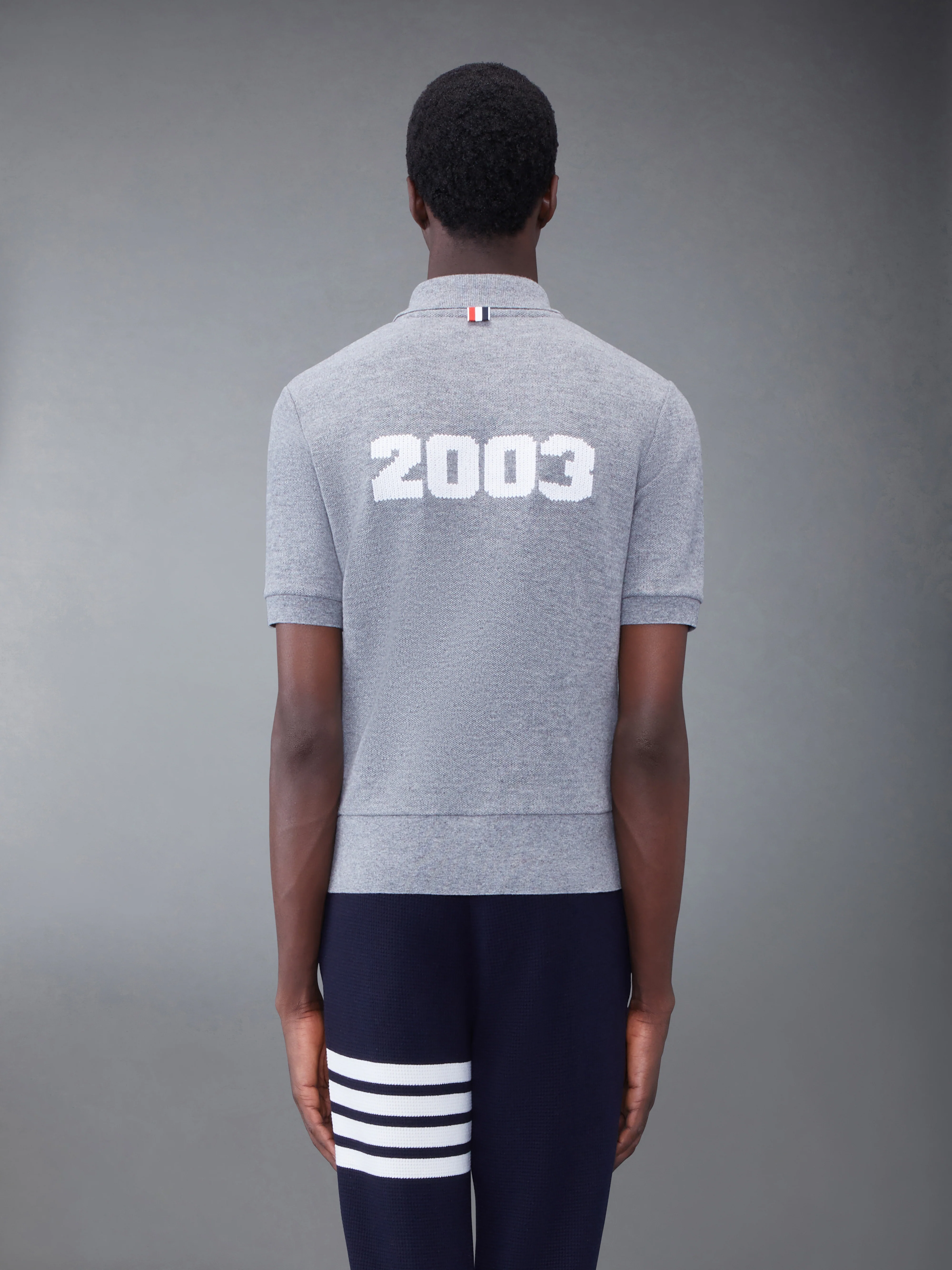 CASHMERE PIQUE 2003 RIB CUFF POLO - Image 2