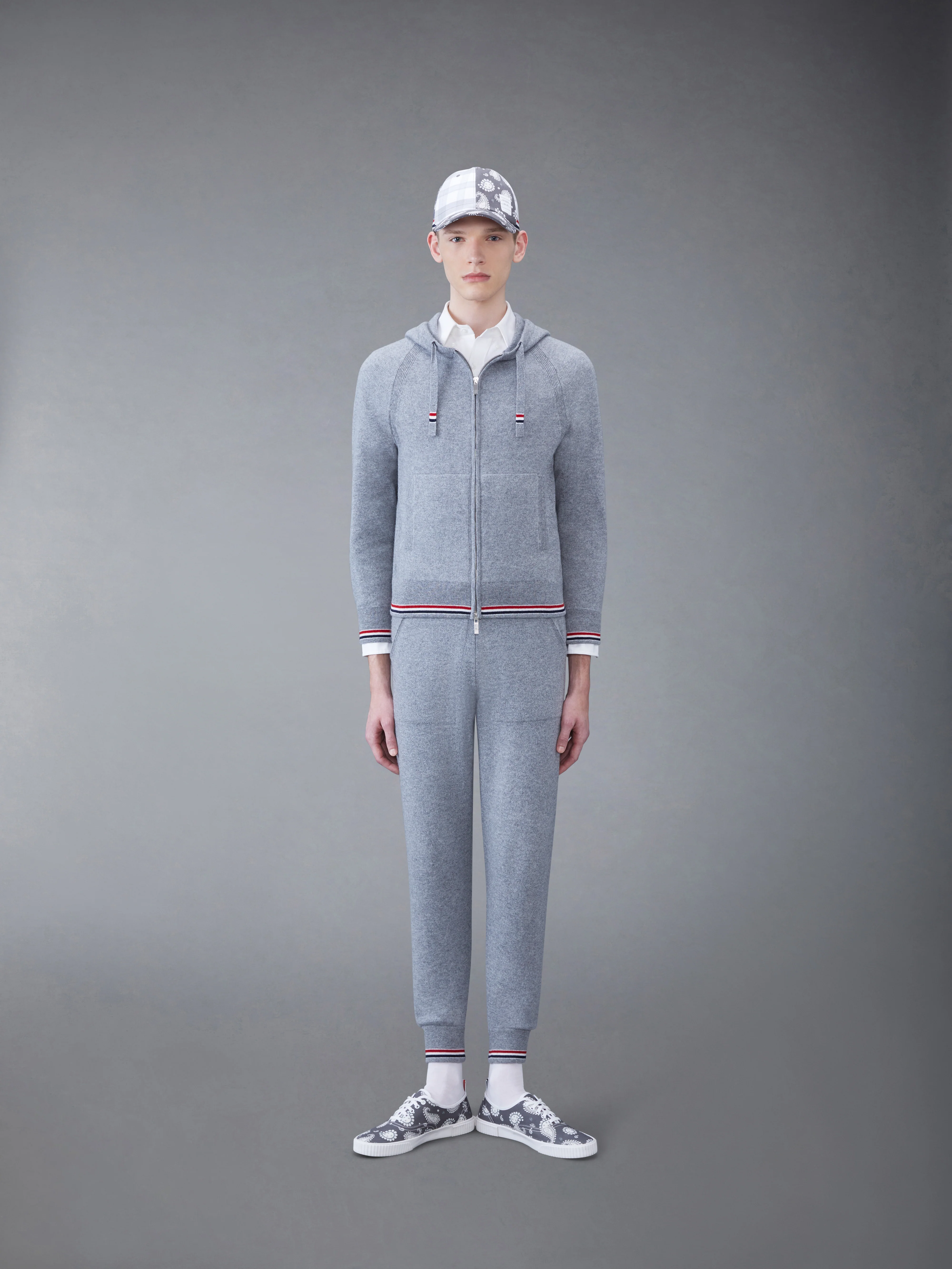 CASHMERE STRIPE SWEATPANTS - Image 3