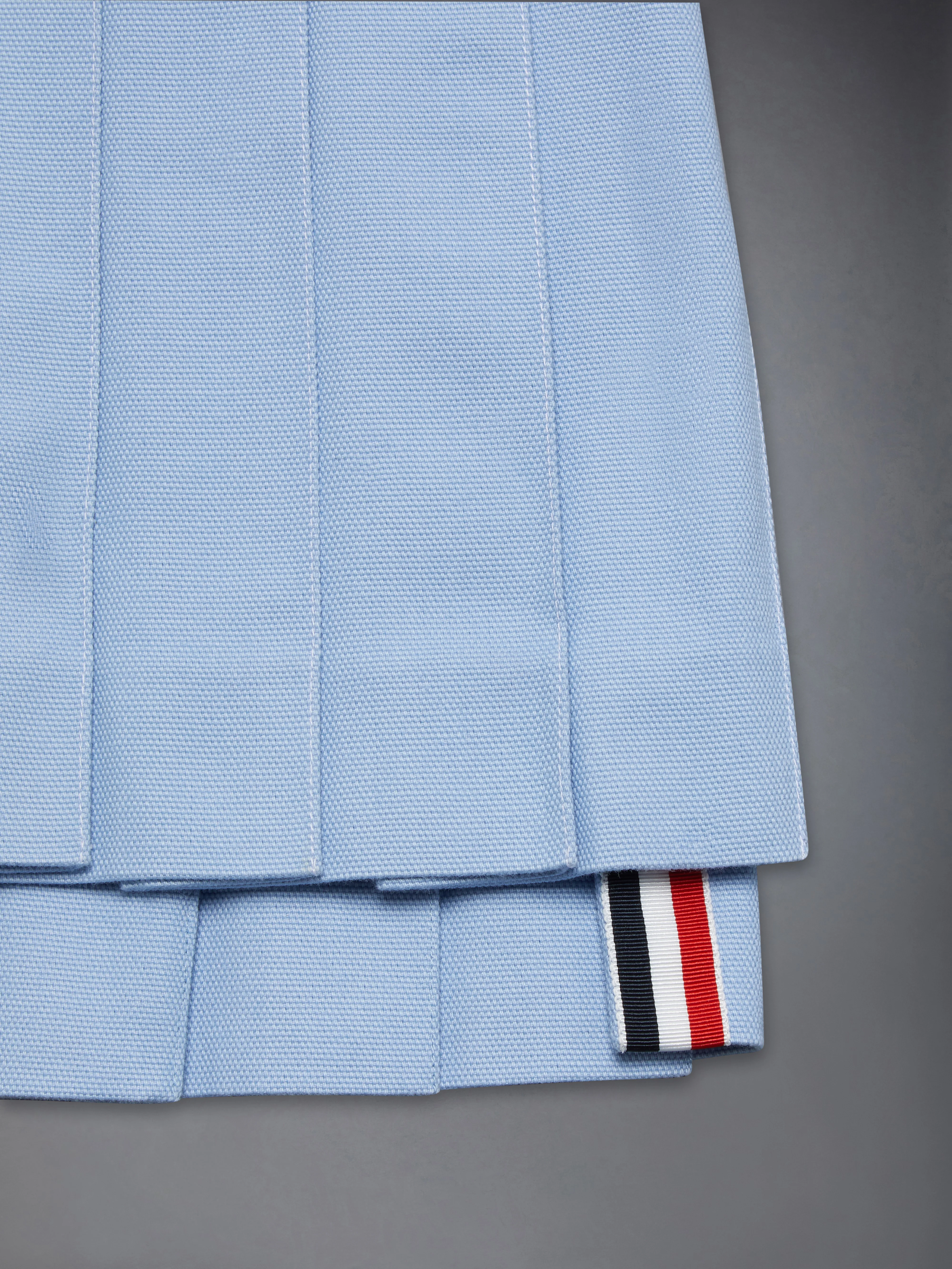 CHILDREN'S CANVAS PLEATED MINI SKIRT - Image 3