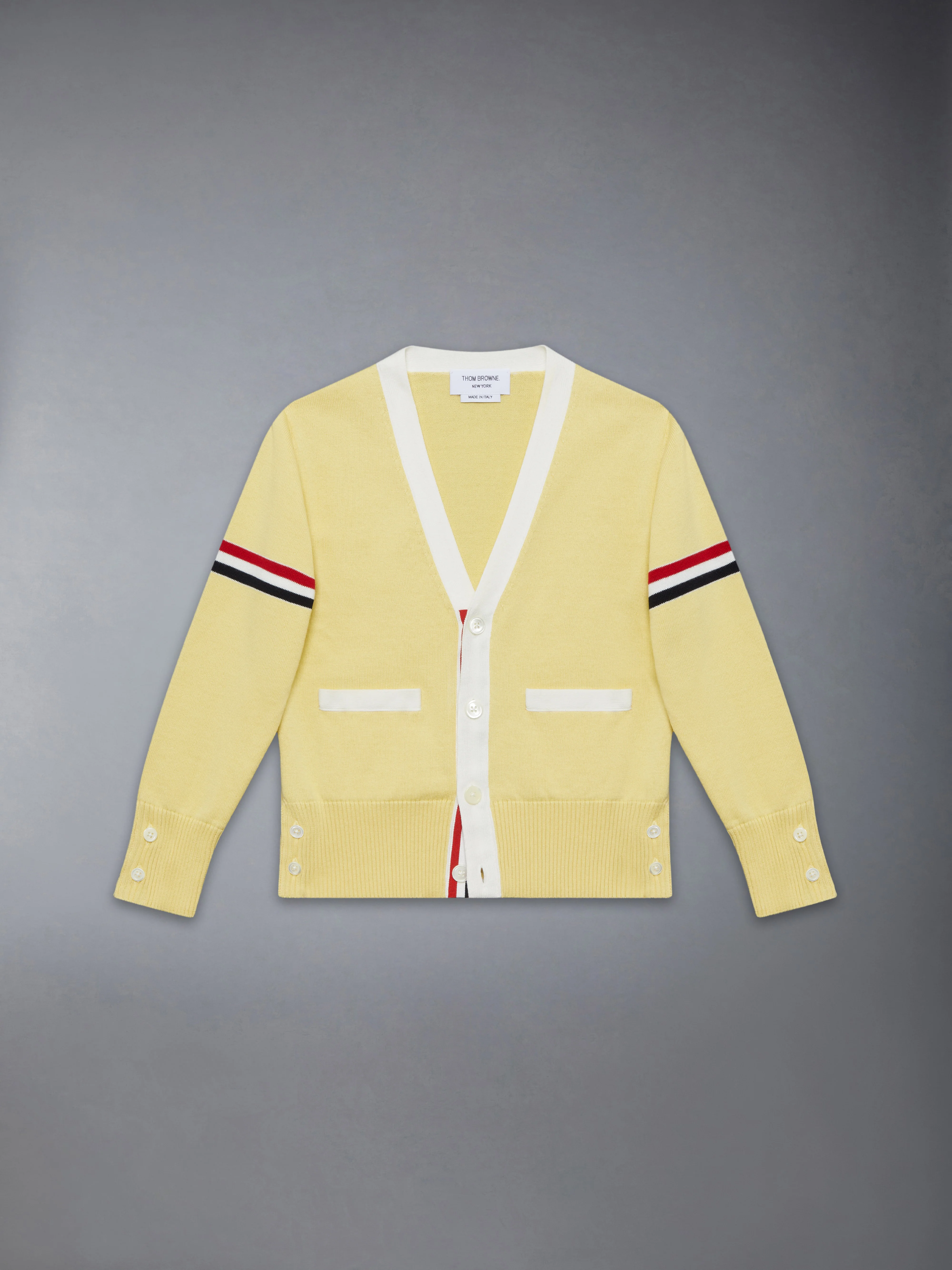 CHILDREN'S COTTON CLASSIC V NECK CARDIGAN