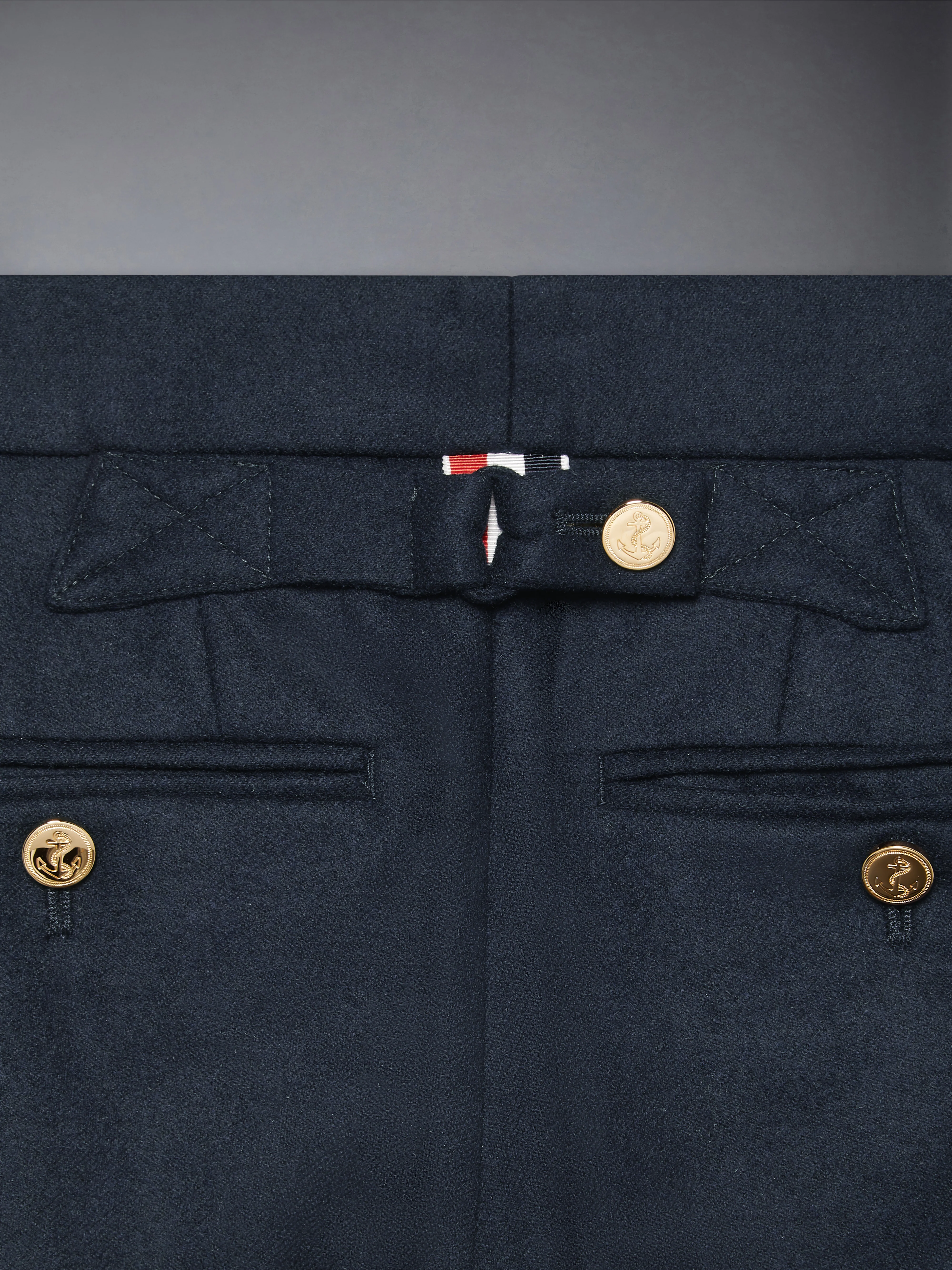CHILDREN'S FLANNEL 4-BAR CLASSIC TROUSERS - Image 3