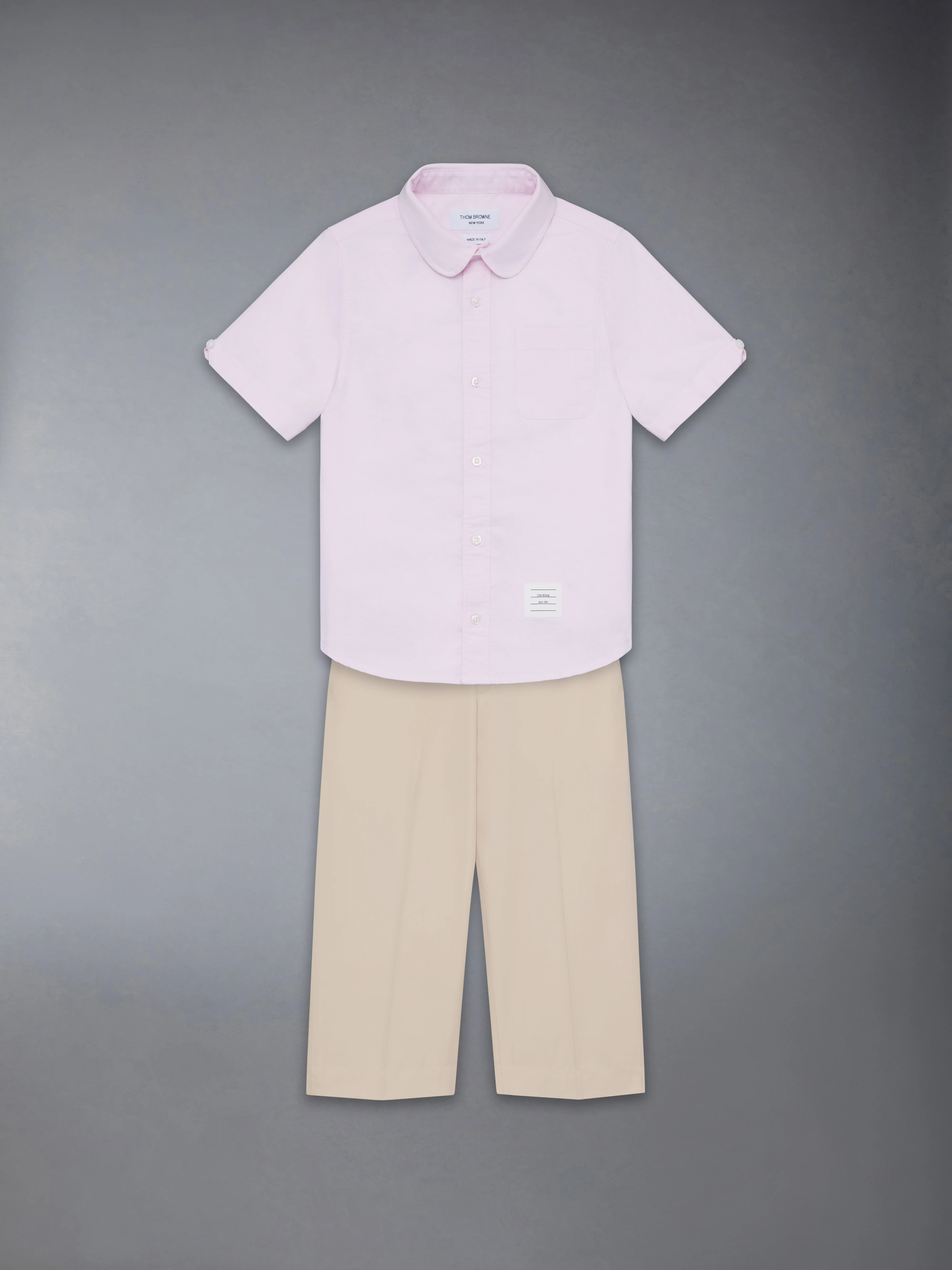CHILDREN'S OXFORD SHORT SLEEVE SHIRT - Image 2