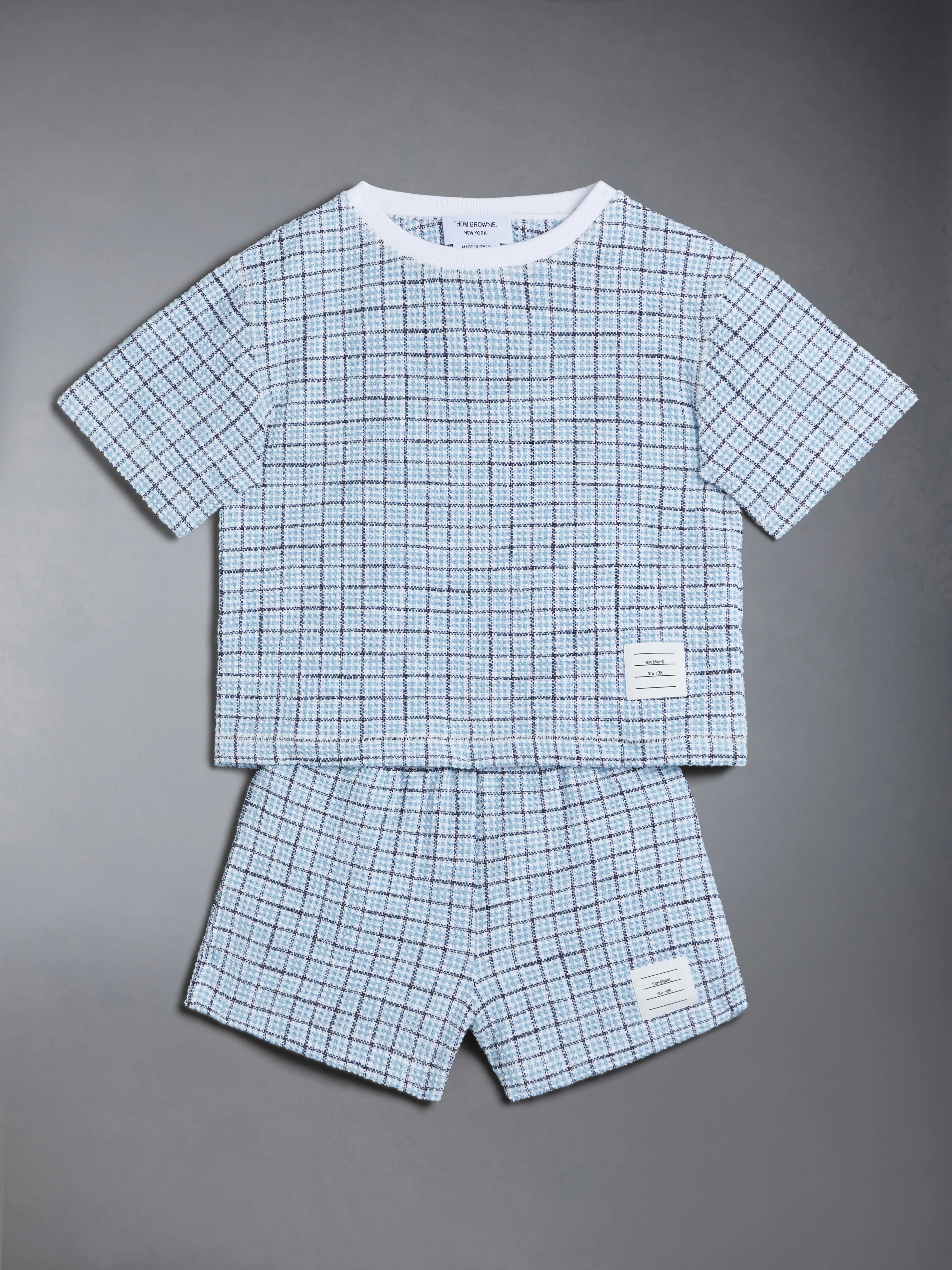 CHILDREN'S TWEED JERSEY RUGBY SHORTS - Image 4