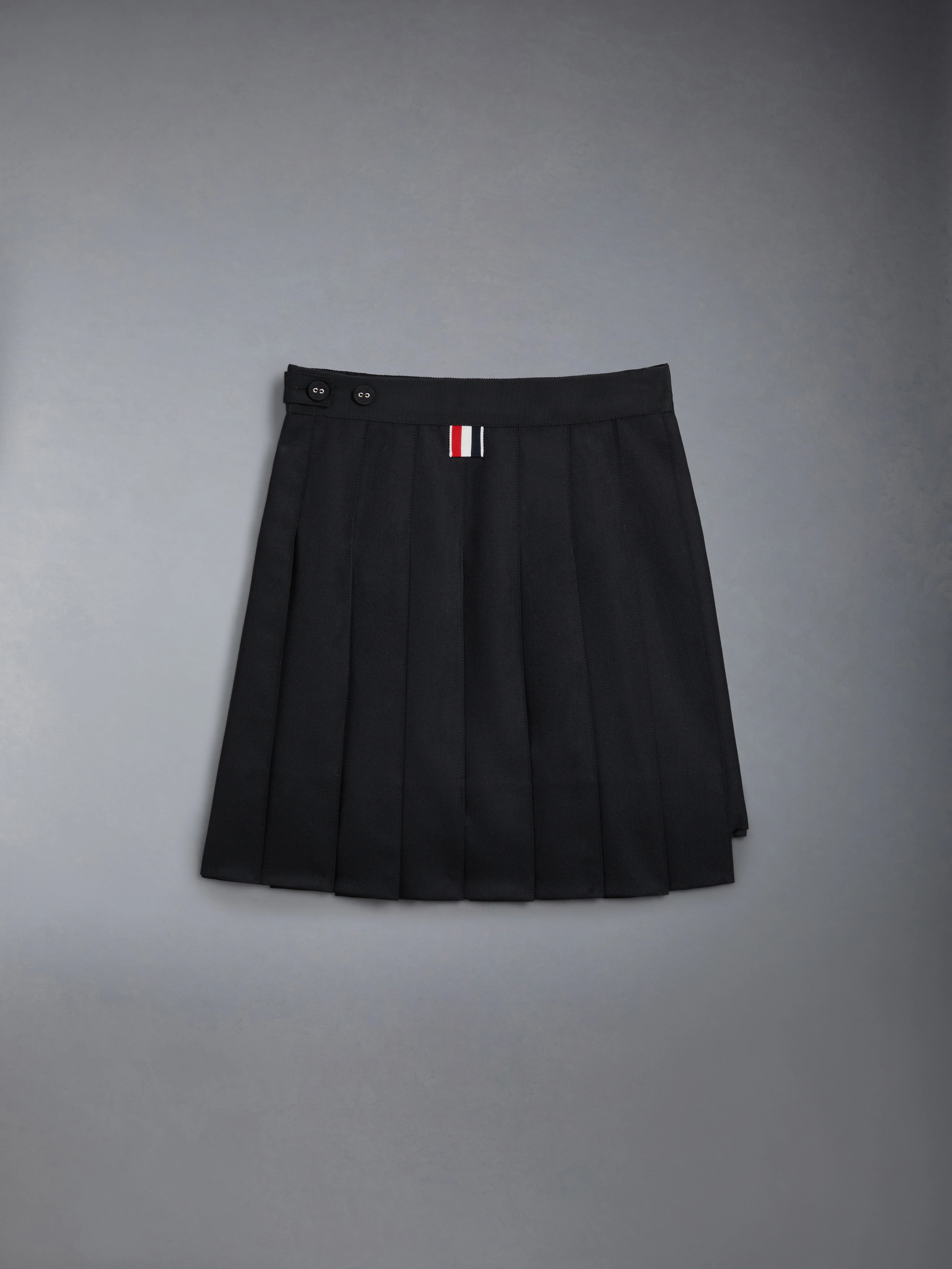 CHILDREN'S TWILL PLEATED MINI SKIRT - Image 2