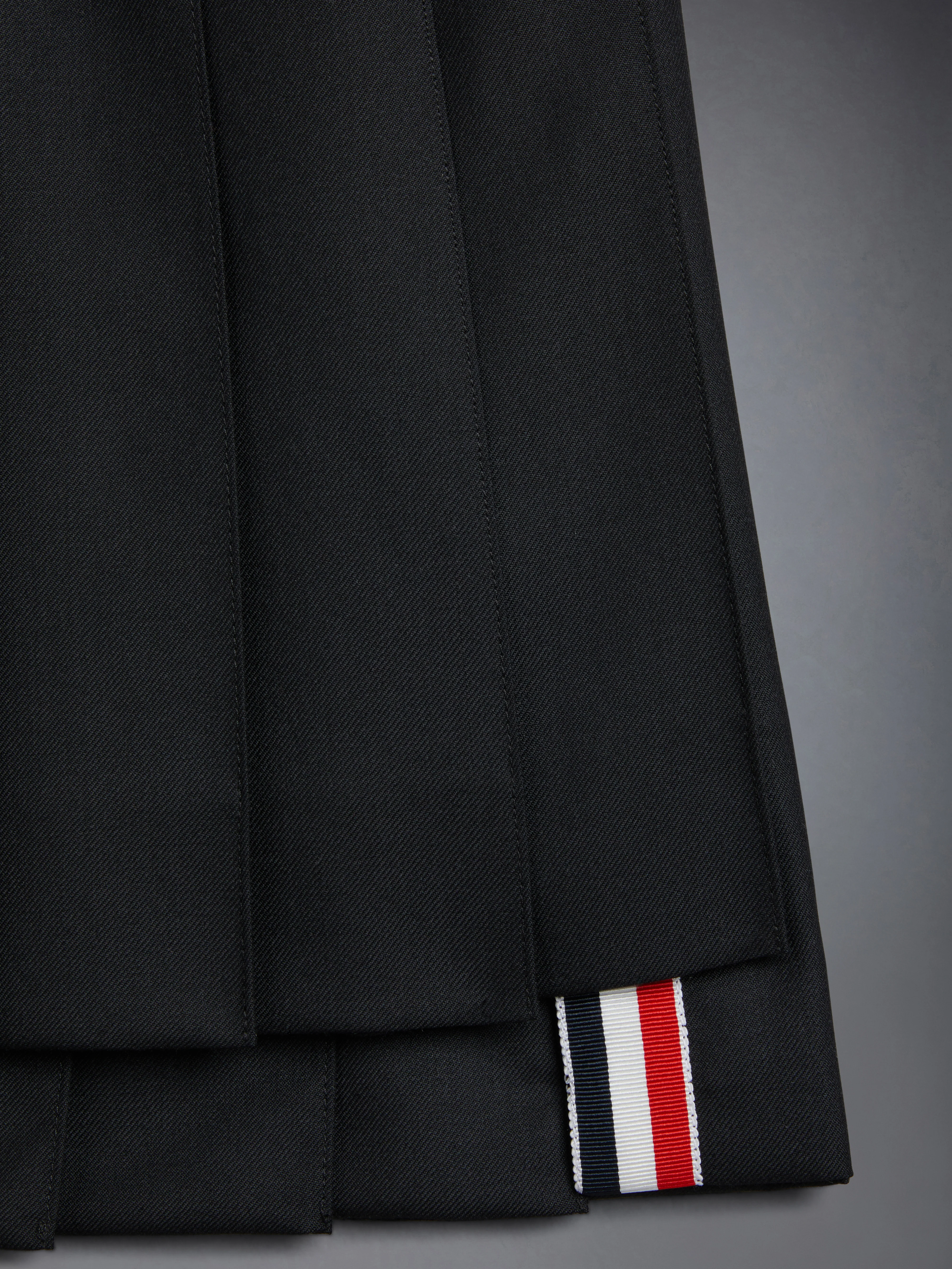 CHILDREN'S TWILL PLEATED MINI SKIRT - Image 3