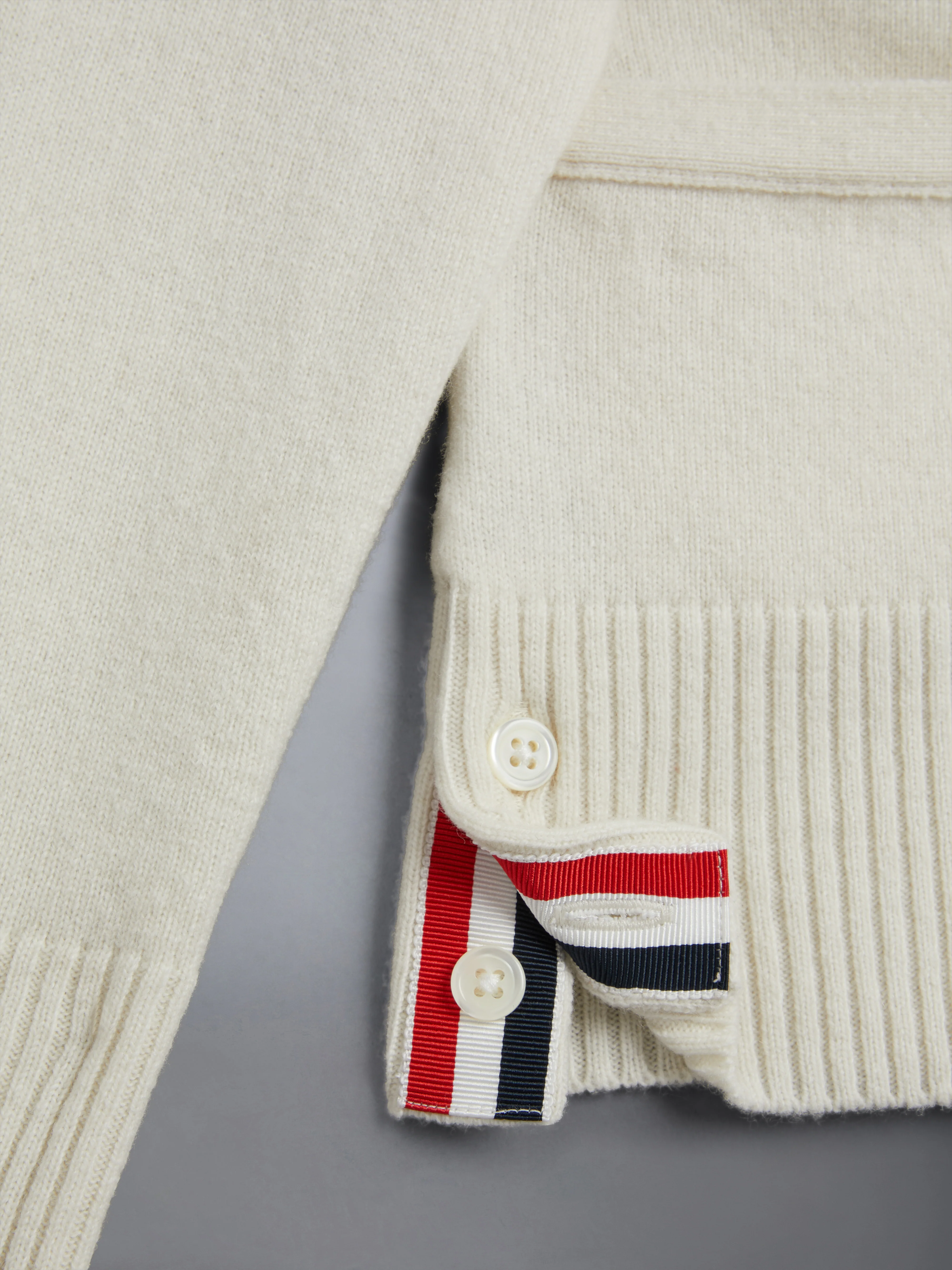 CHILDREN'S WOOL CASHMERE 4-BAR CARDIGAN - Image 5