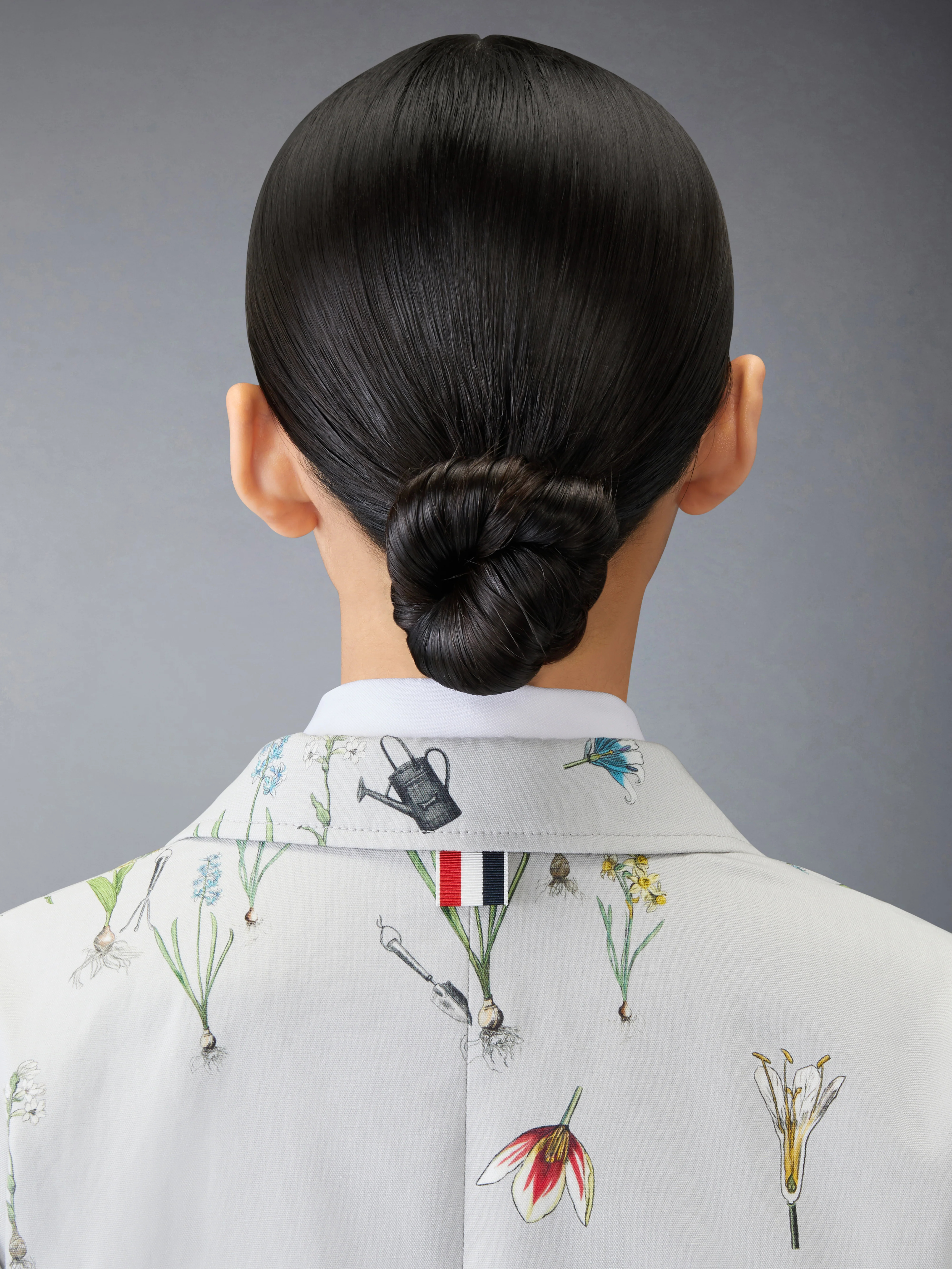 CLASSIC COTTON LINEN BOTANICAL FLOWER SPORT COAT - Image 6