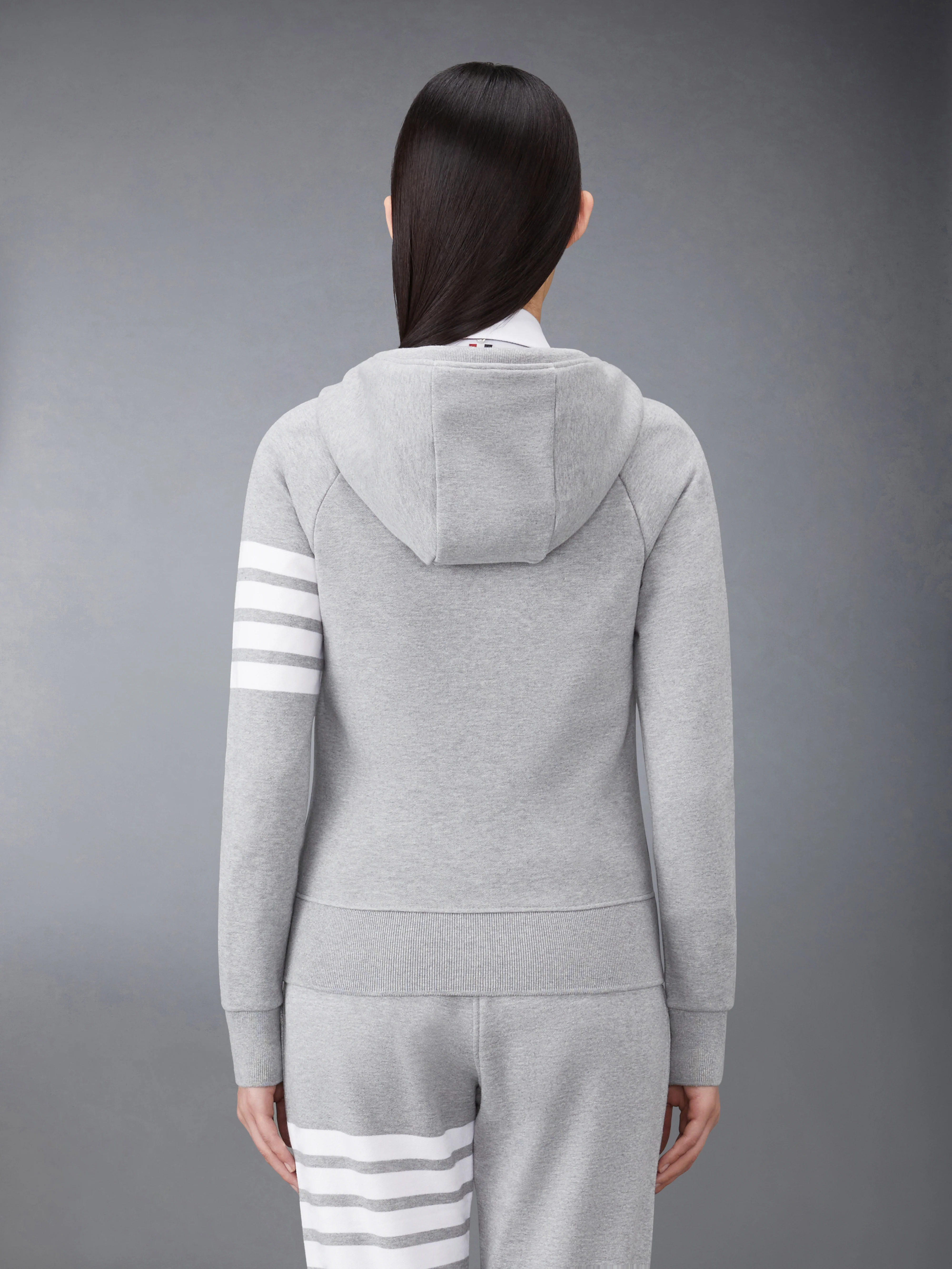 CLASSIC LOOPBACK 4-BAR ZIP HOODIE - Image 3