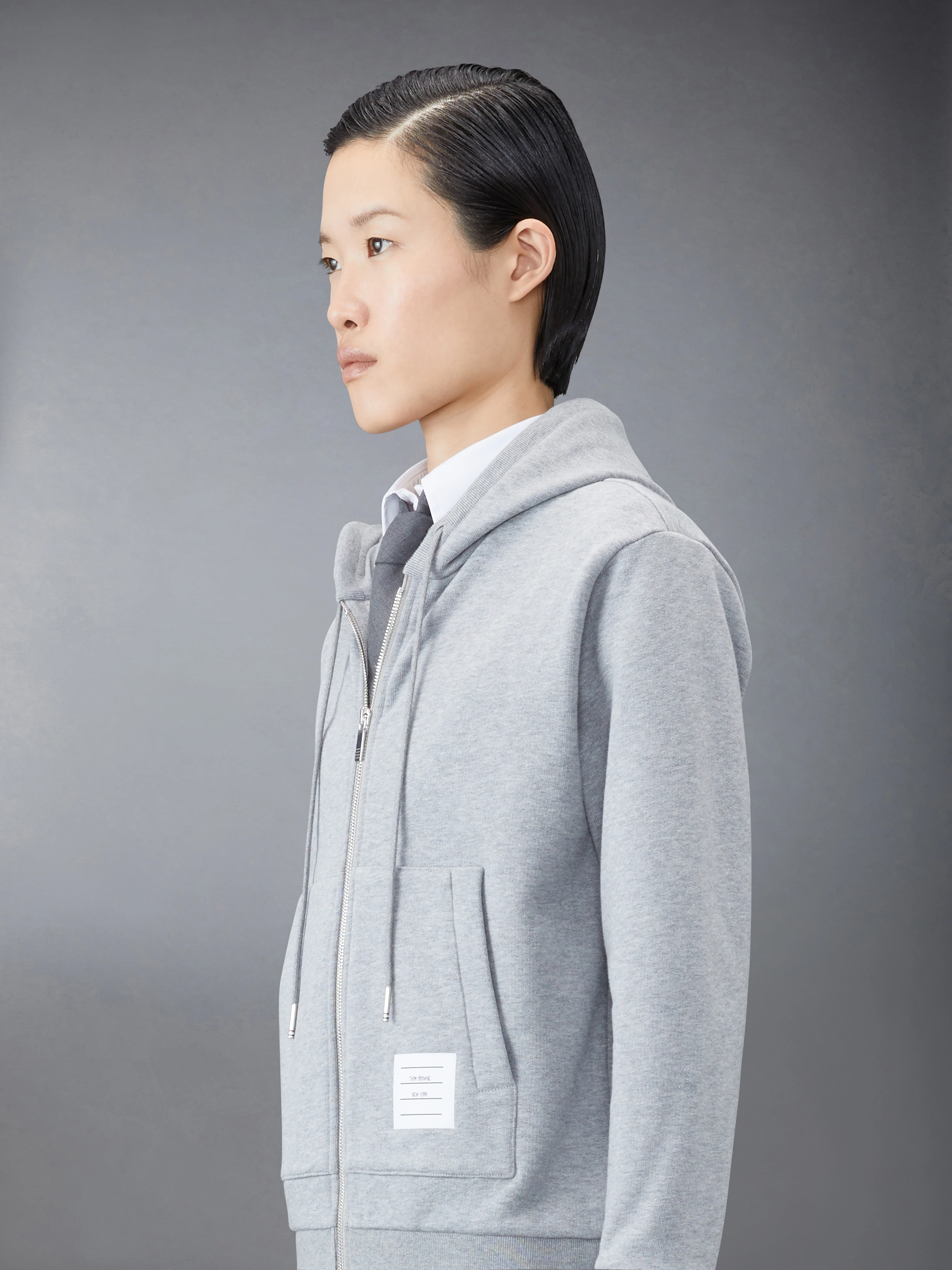 CLASSIC LOOPBACK RWB ZIP HOODIE - Image 4