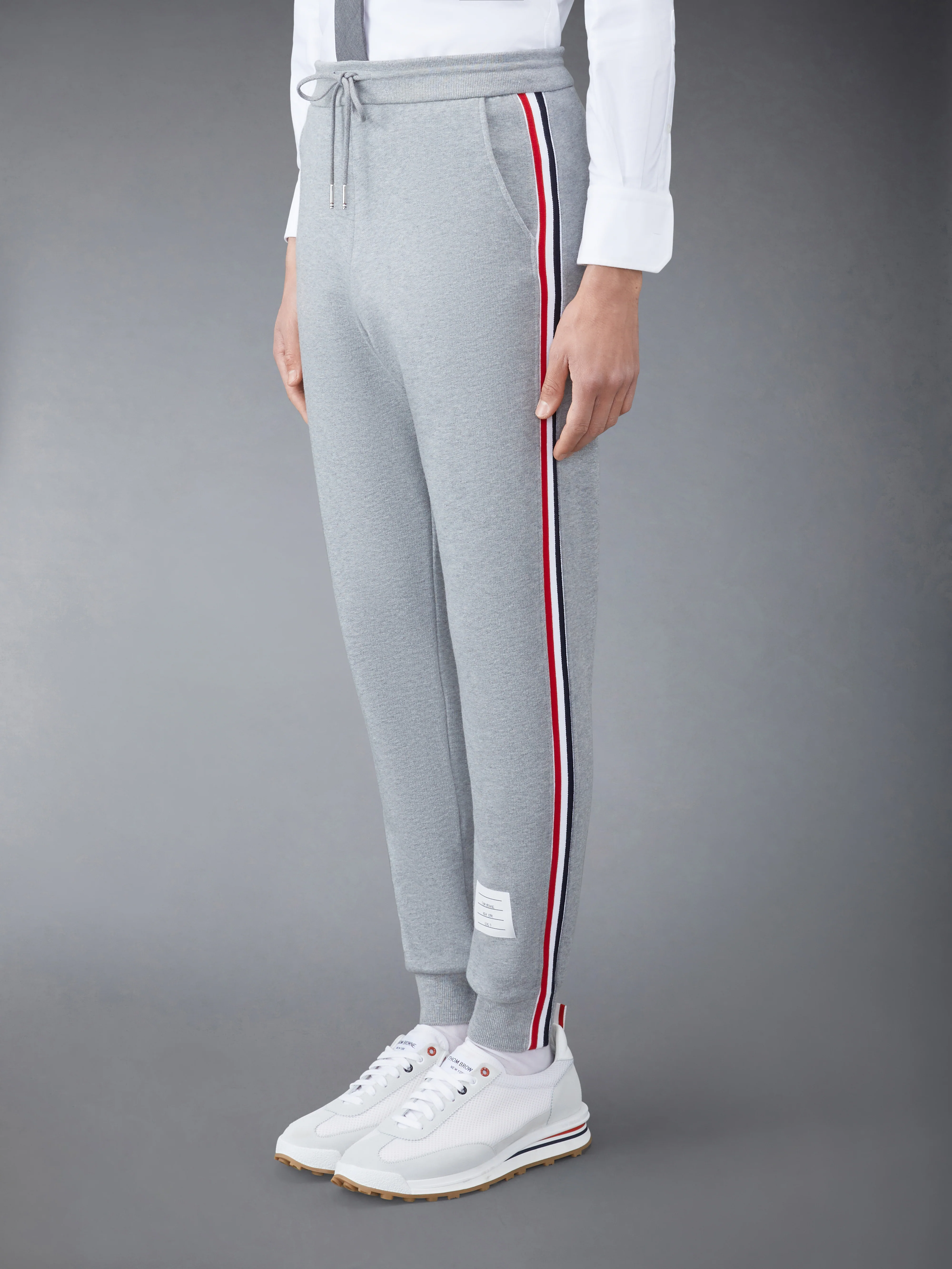 CLASSIC LOOPBACK STRIPE SWEATPANTS - Image 2