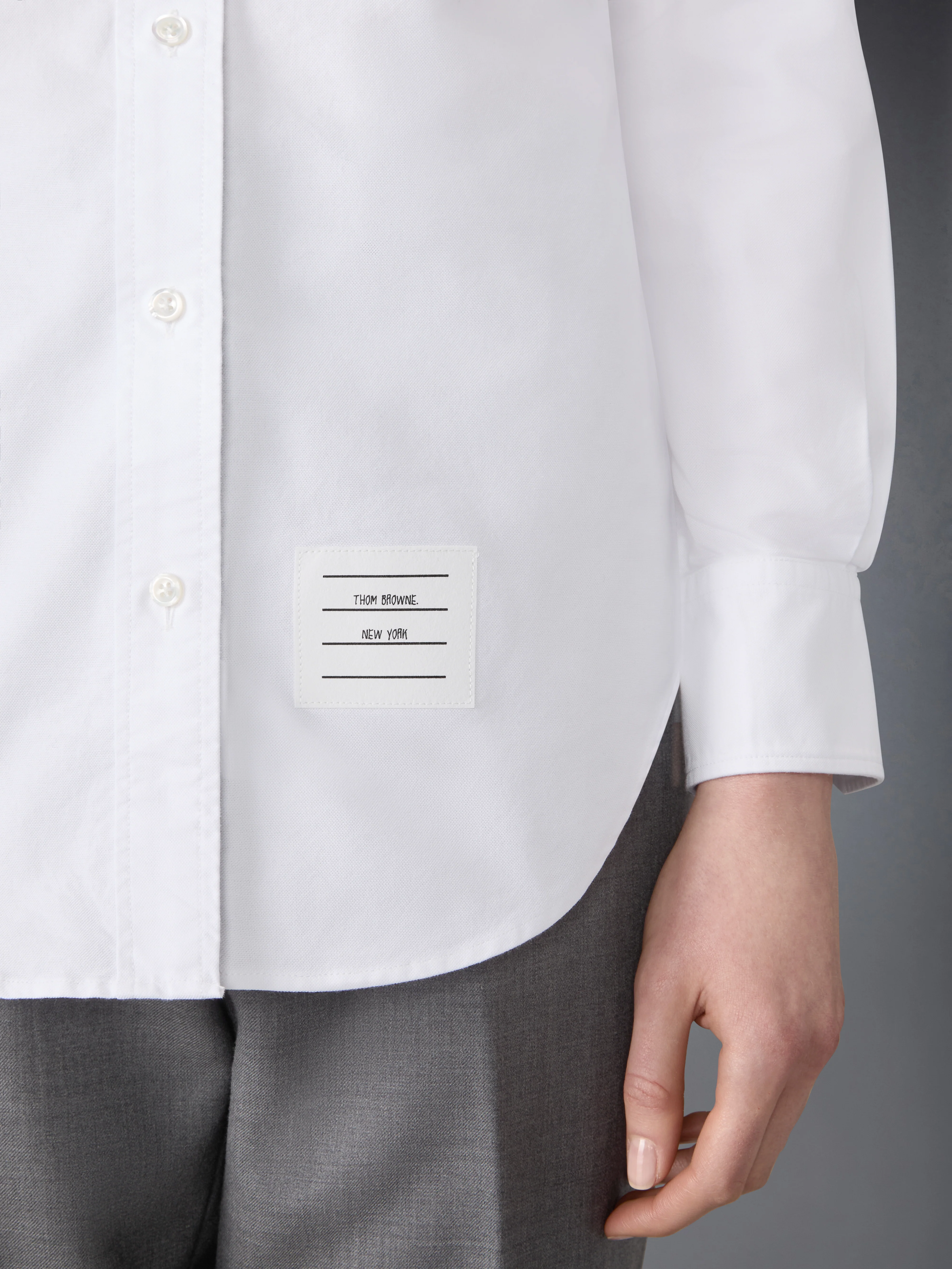 CLASSIC OXFORD GROSGRAIN PLACKET SHIRT - Image 6