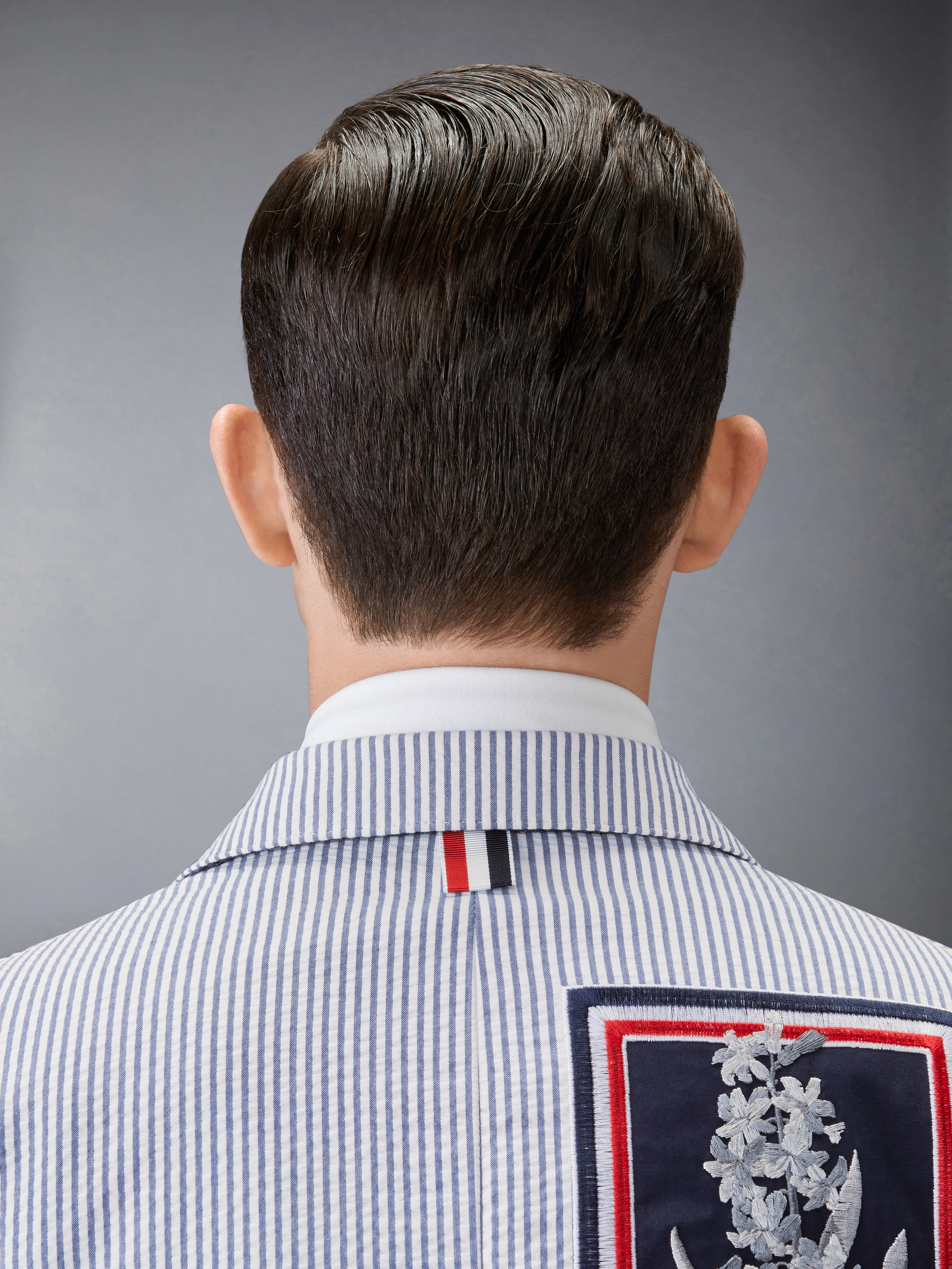 CLASSIC SEERSUCKER FRAMED FLORAL SPORT COAT - Image 5