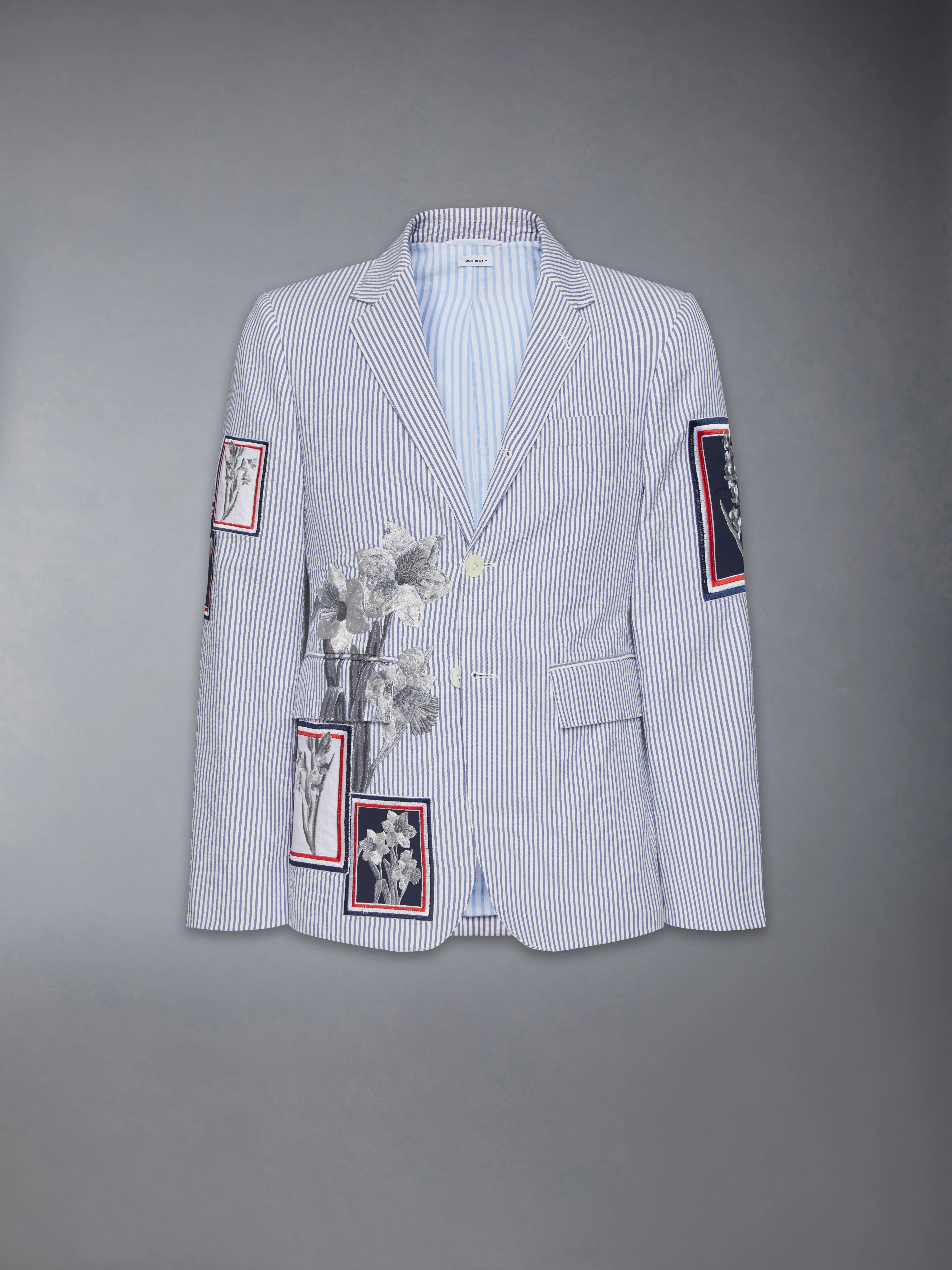 CLASSIC SEERSUCKER FRAMED FLORAL SPORT COAT - Image 6