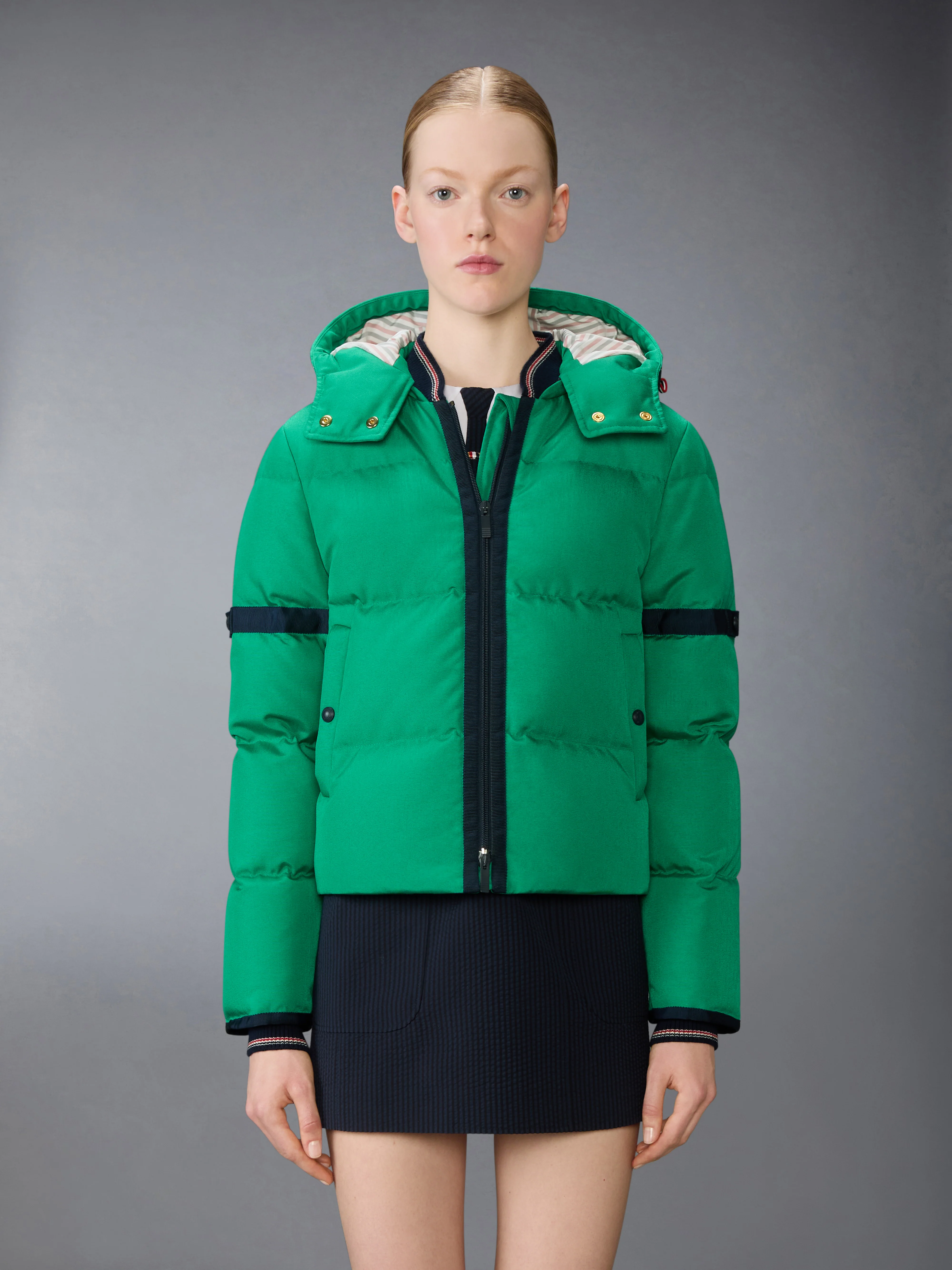 CORDURA DOWN FILLED JACKET WITH ARMBANDS