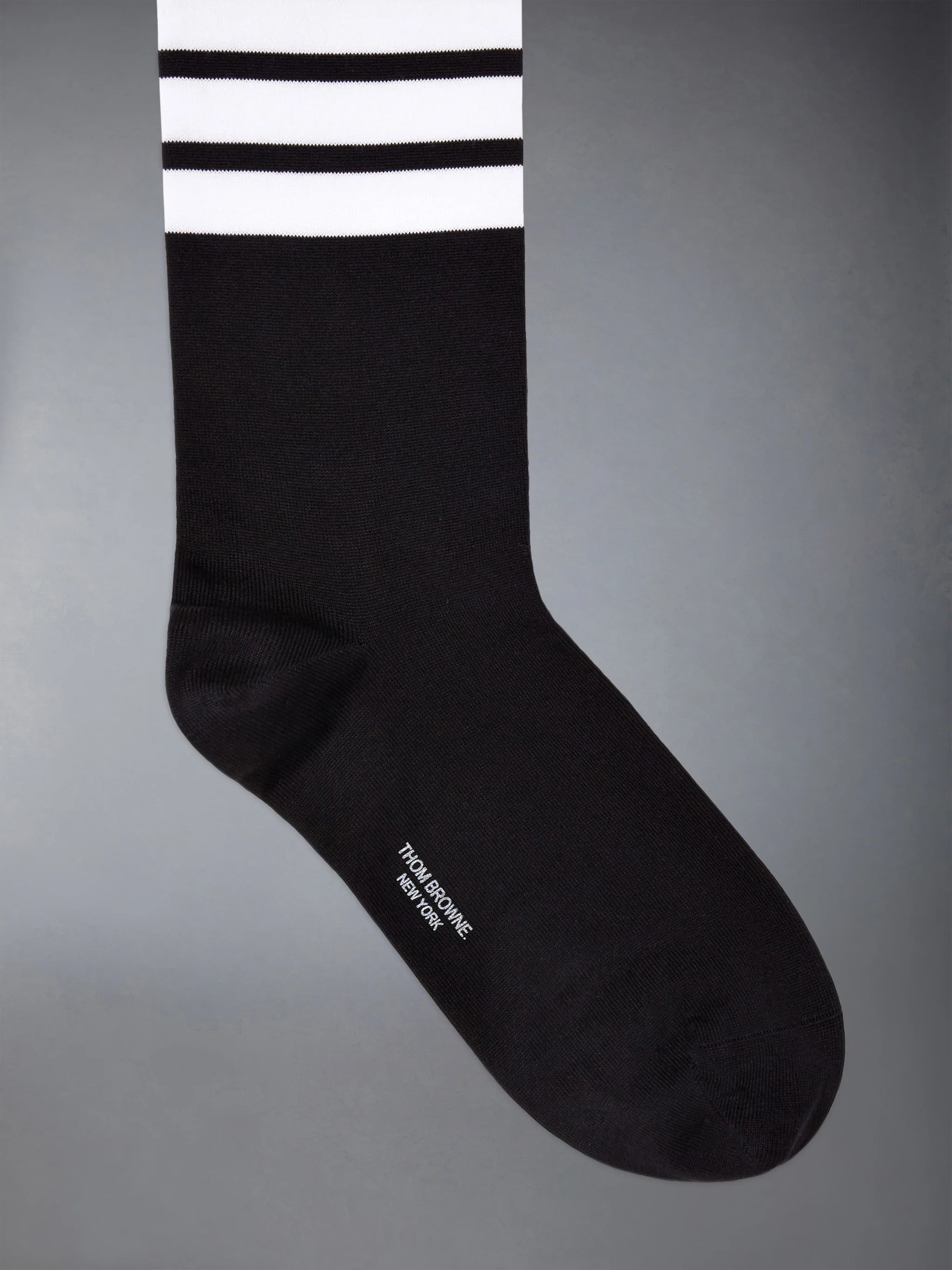 COTTON 4-BAR MID CALF SOCK - Image 2