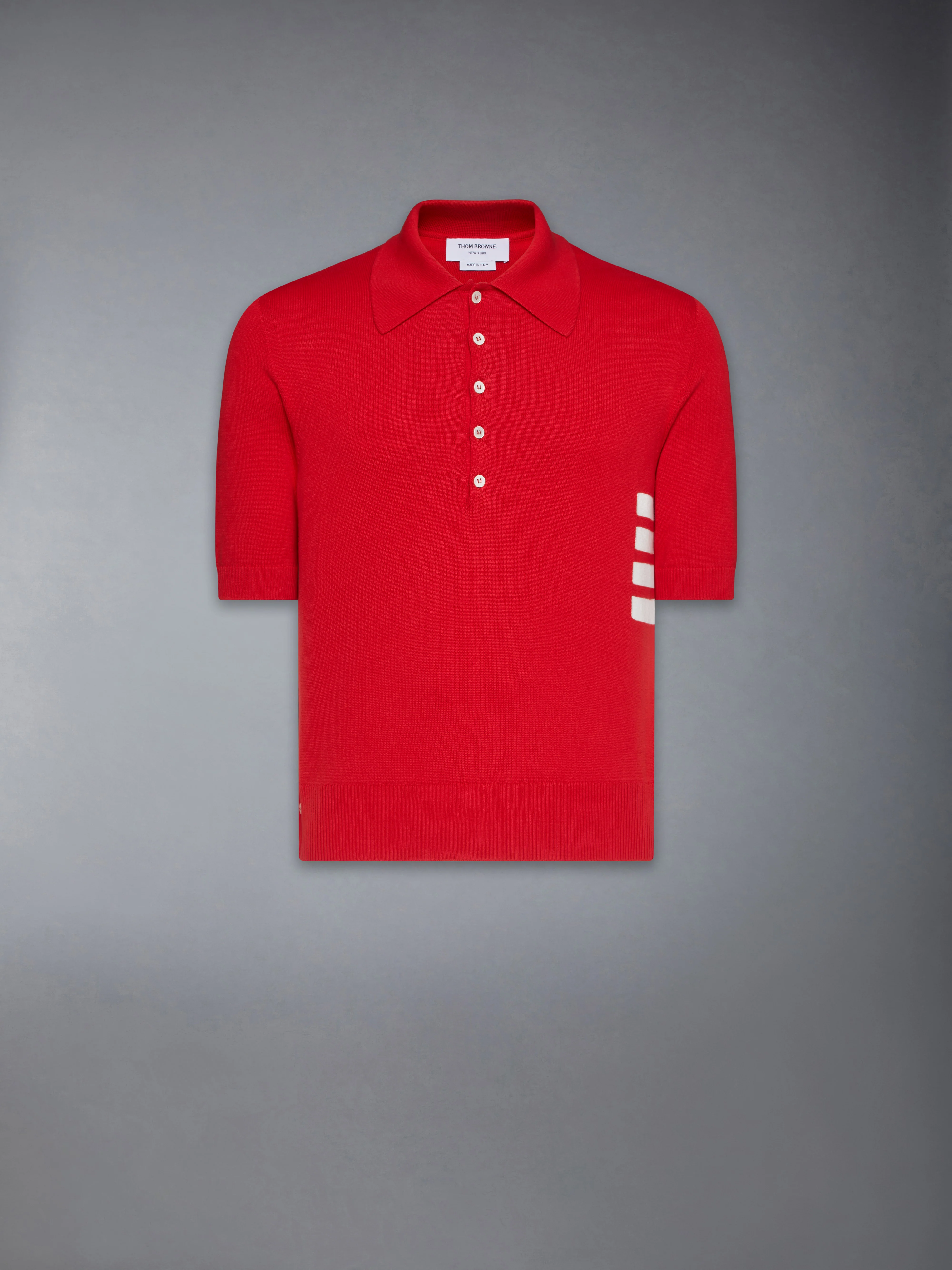 COTTON 4-BAR RELAXED FIT POLO - Image 7