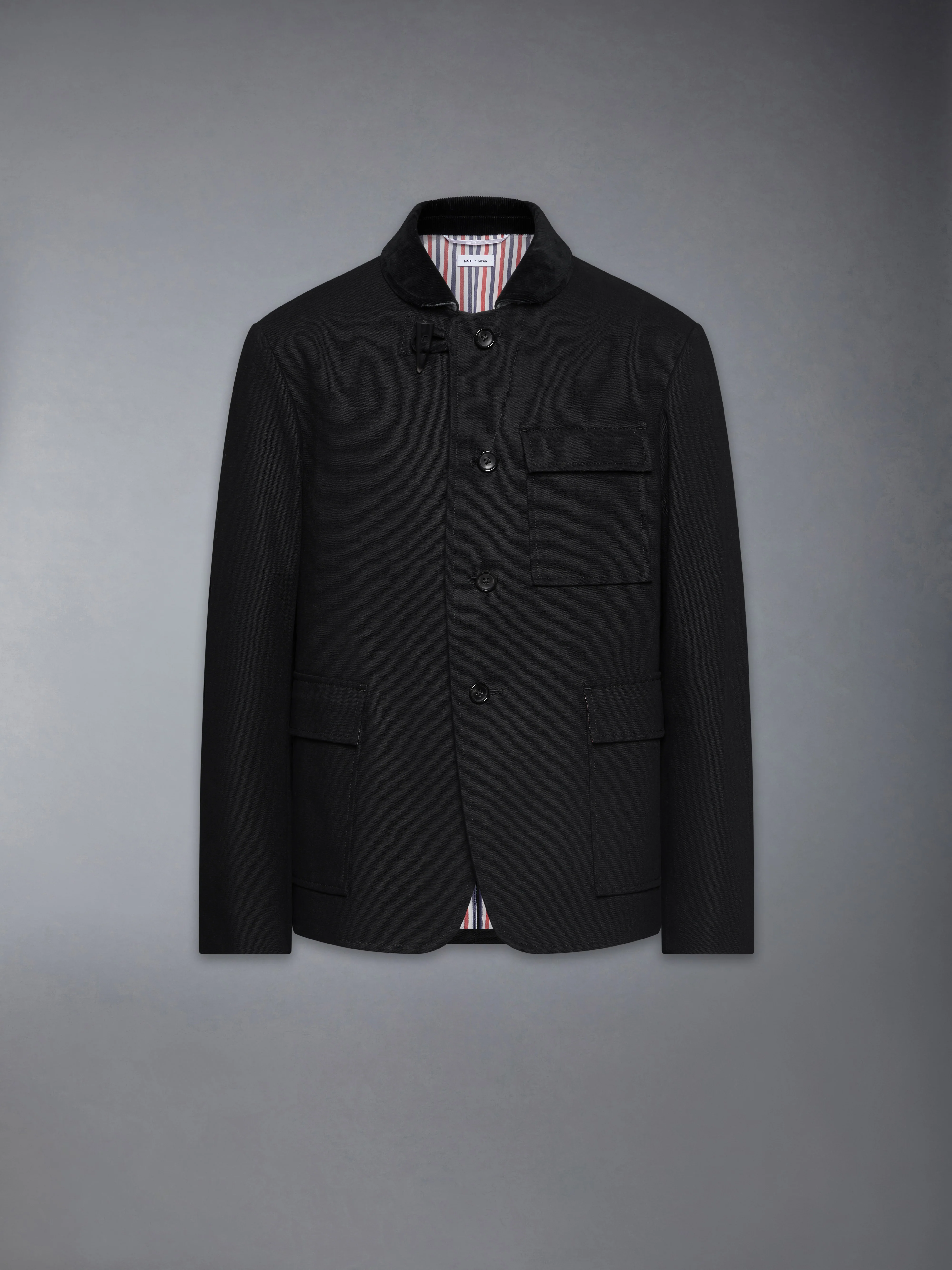 COTTON CANVAS FISHERMAN SHAWL SPORTCOAT - Image 6