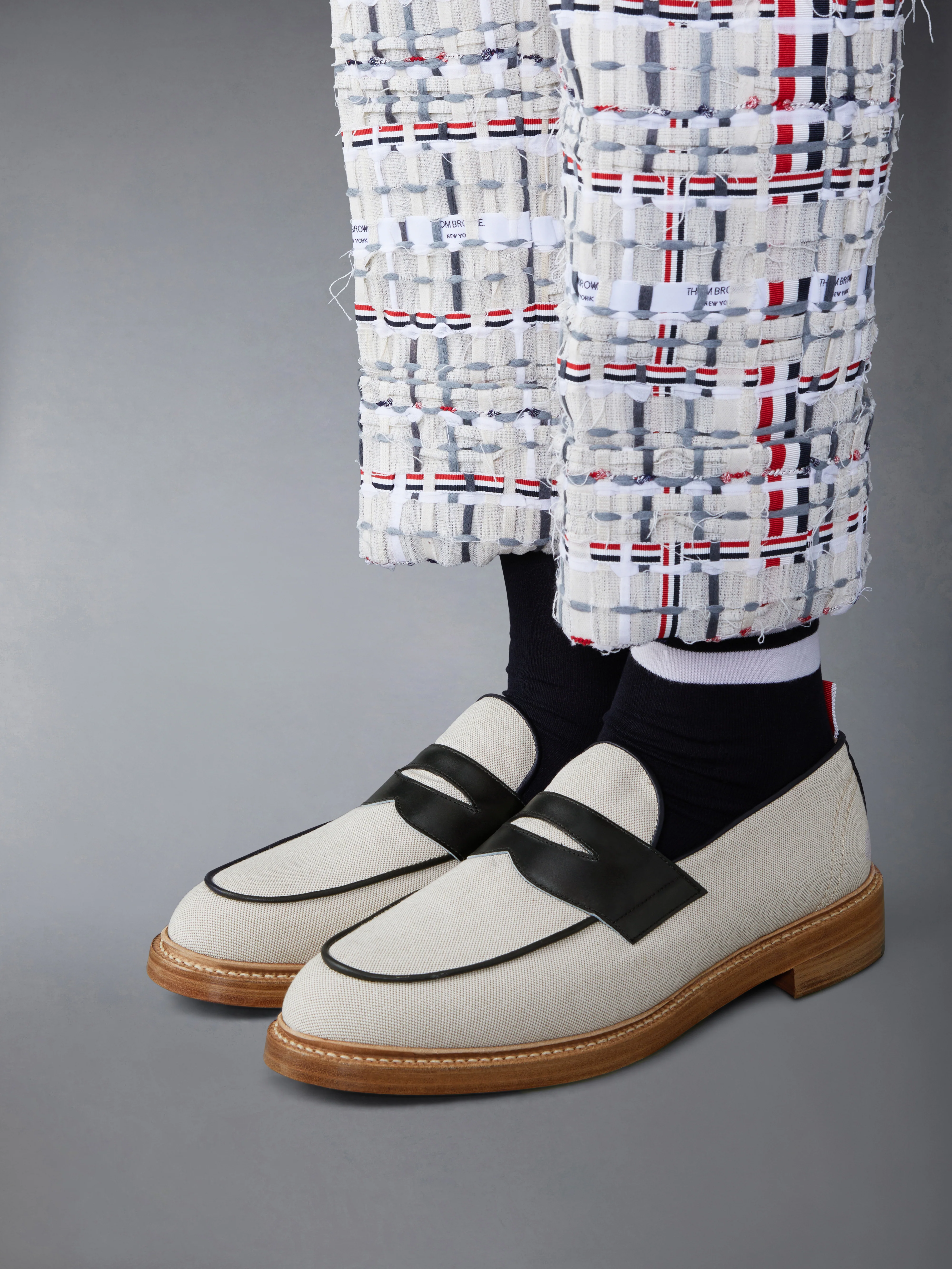 COTTON CANVAS PENNY LOAFER - Image 4