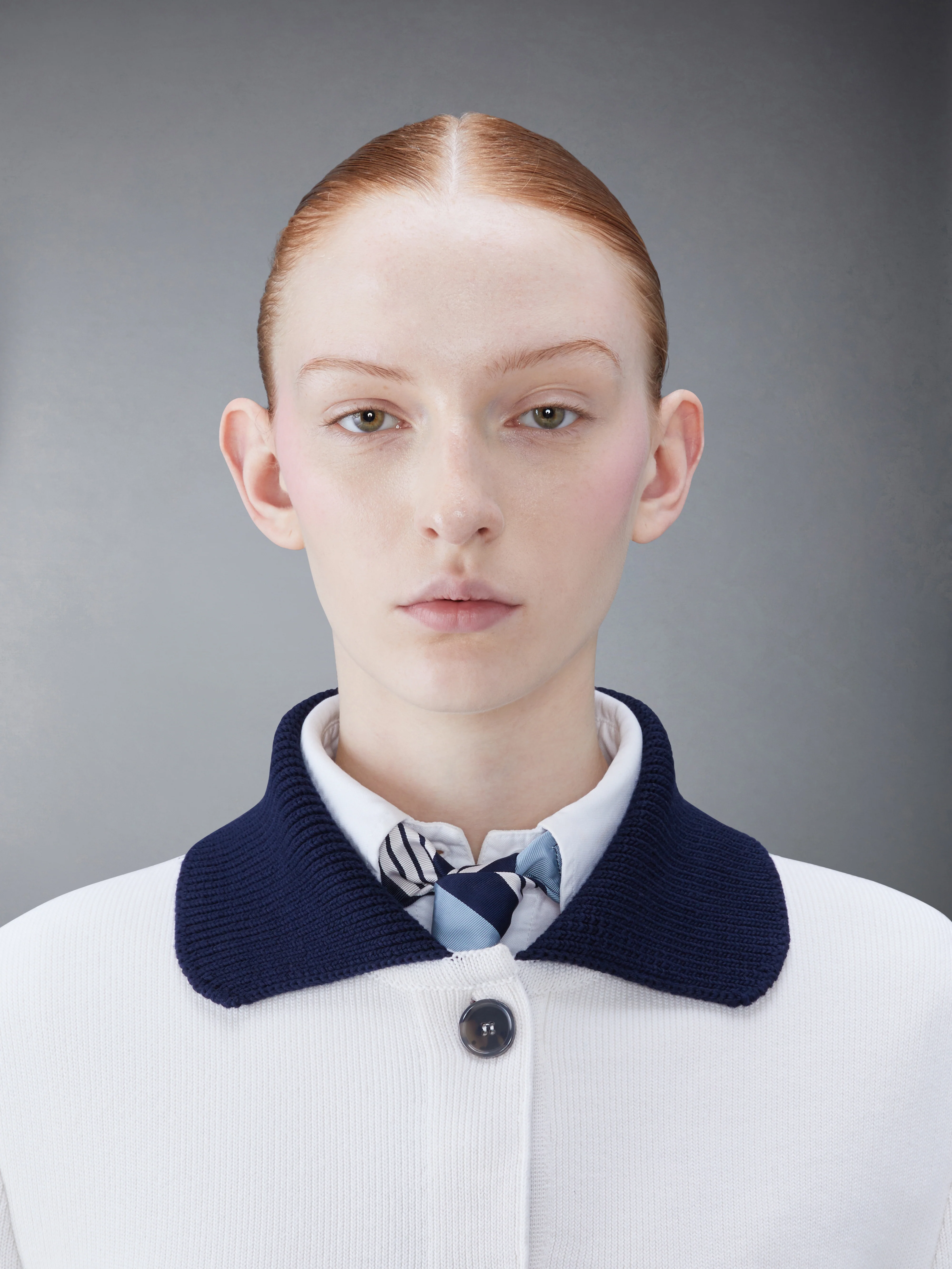 COTTON CASHMERE POLO COLLAR POCKET JACKET - Image 5