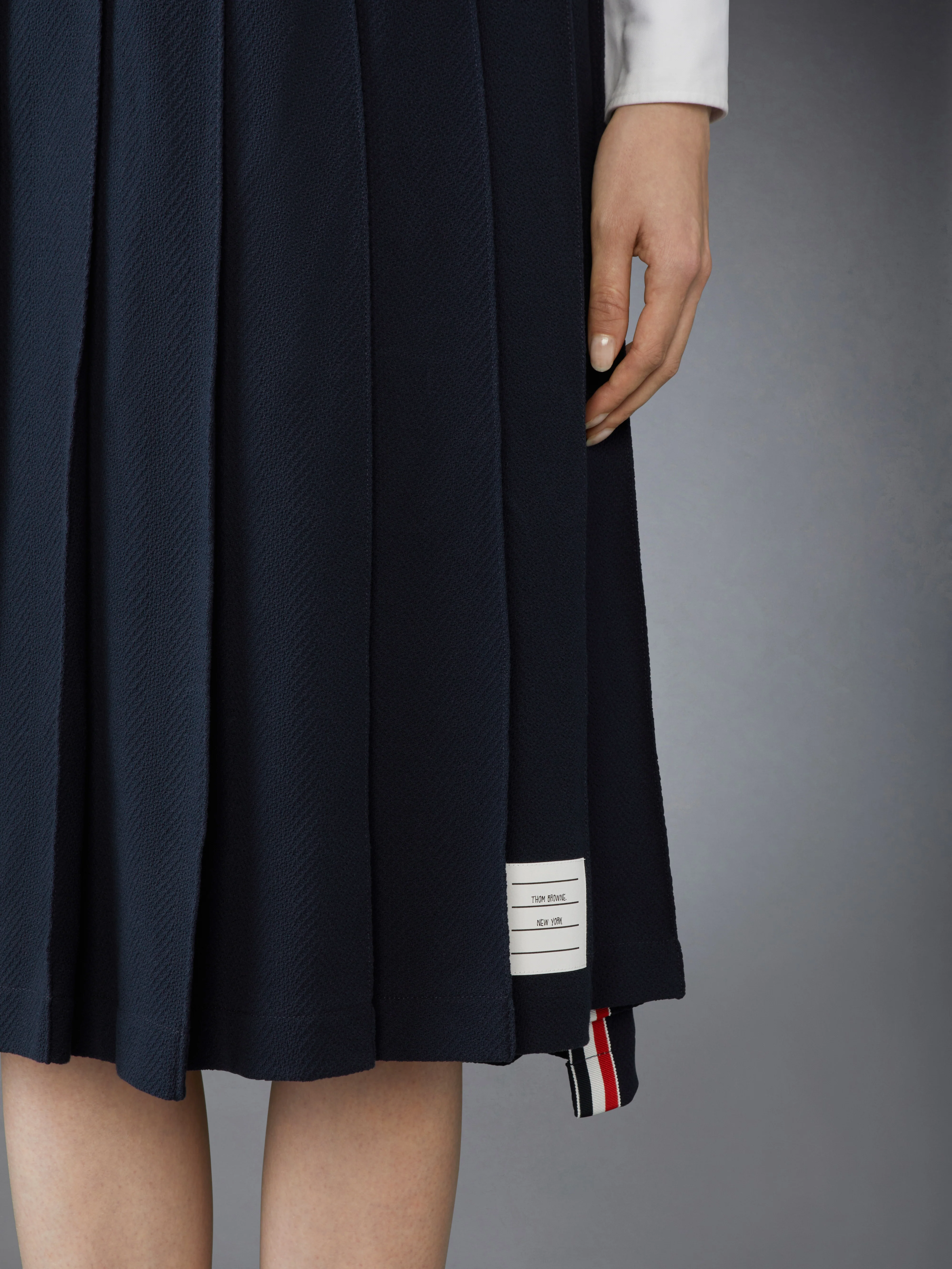 COTTON PLEATED SKIRT - Image 5
