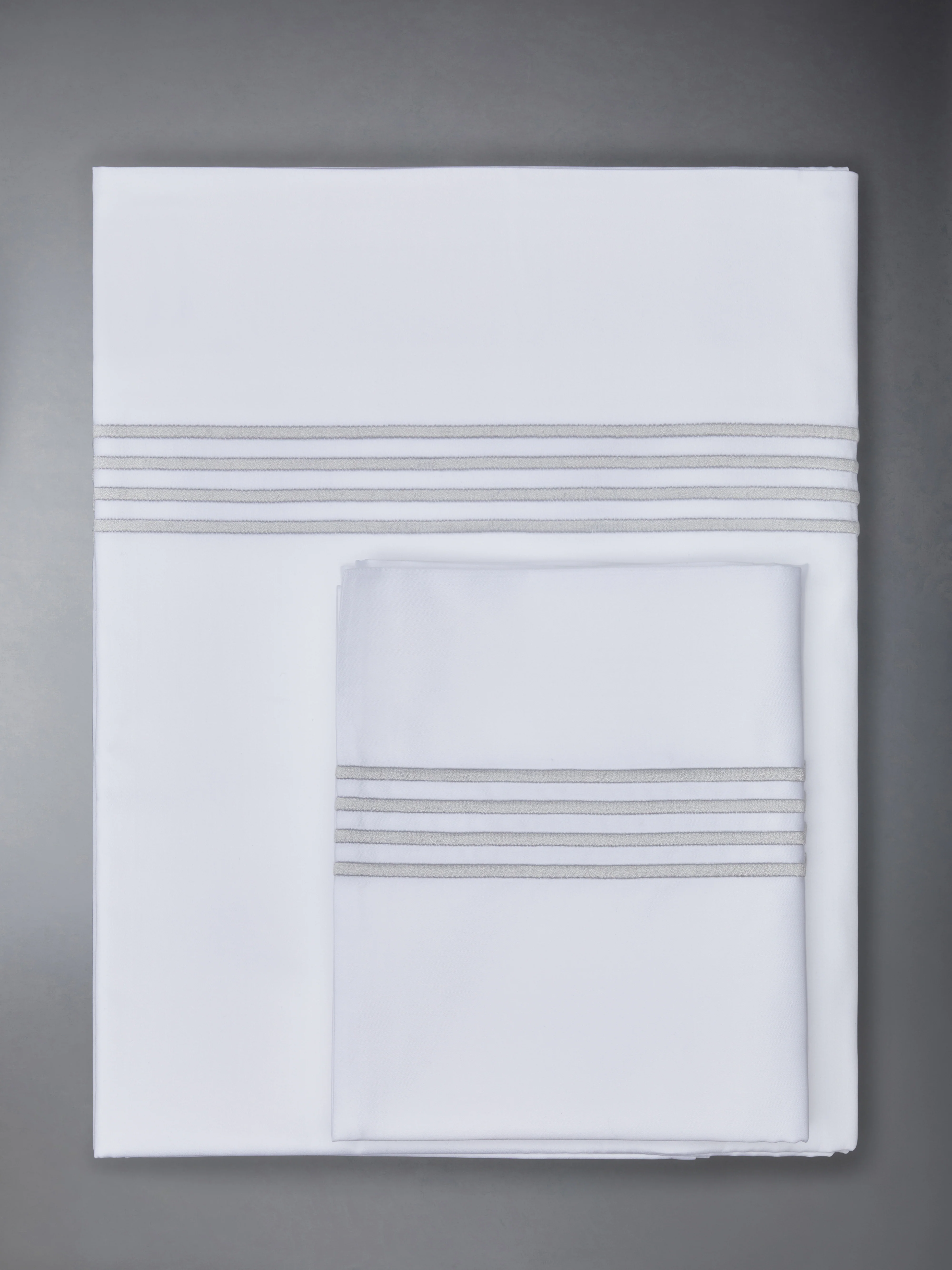 COTTON SATEEN 4-BAR FRETTE SHEET SET (KING-EU/ASIA) - Image 4