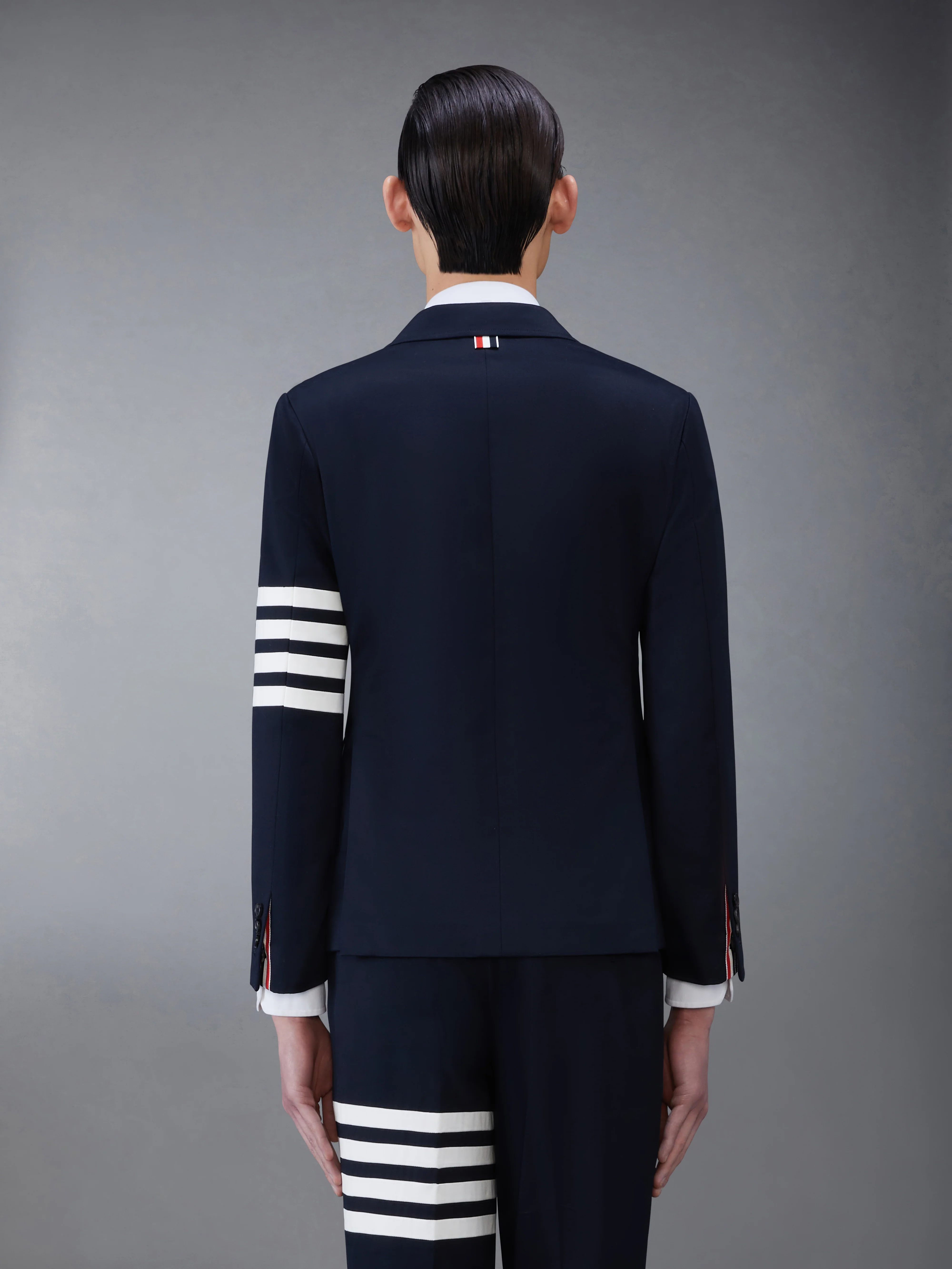 COTTON TWILL 4-BAR UNCONSTRUCTED SPORTCOAT - Image 2