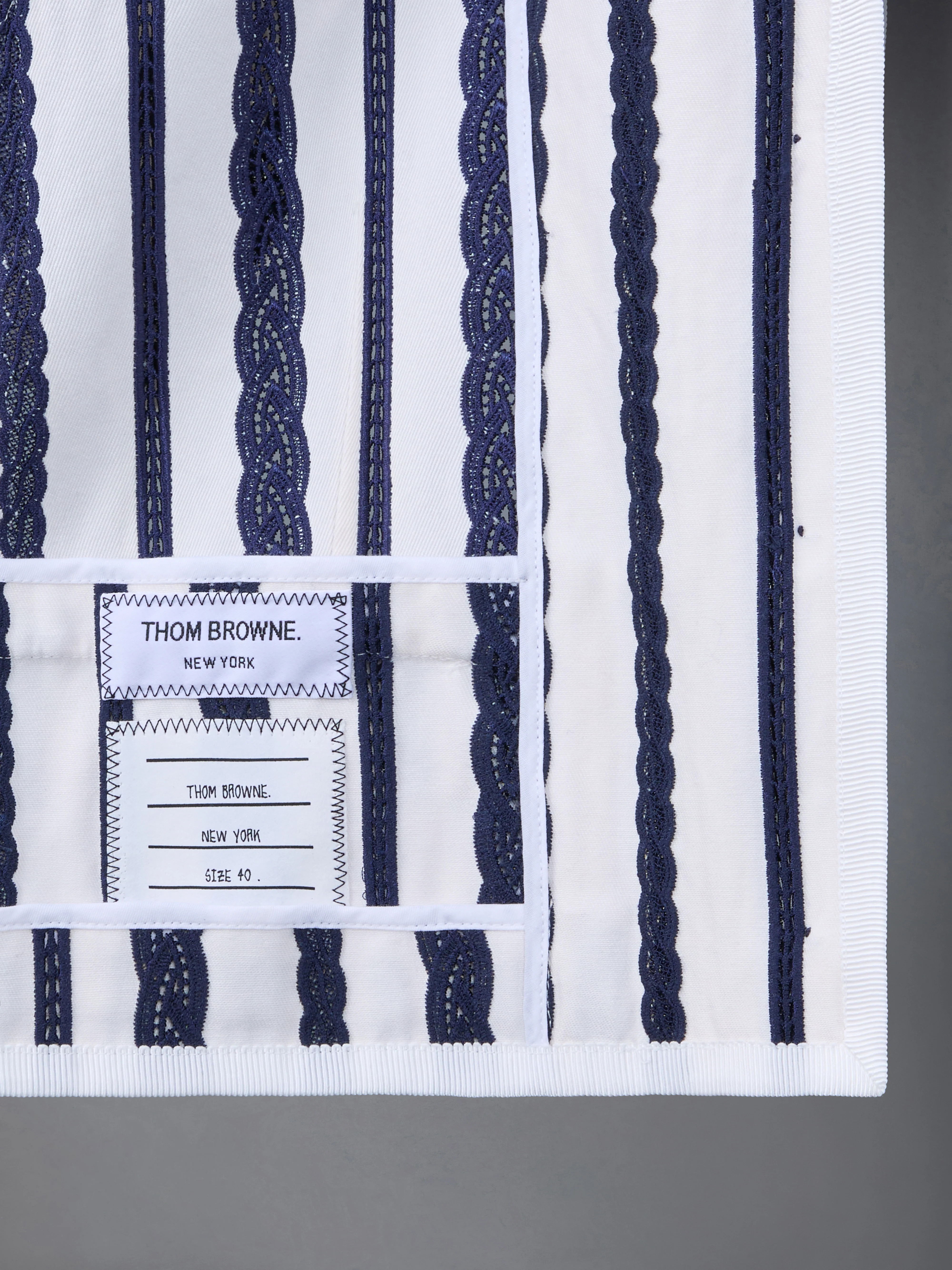 COTTON TWILL BOX PLEAT JACKET - Image 5