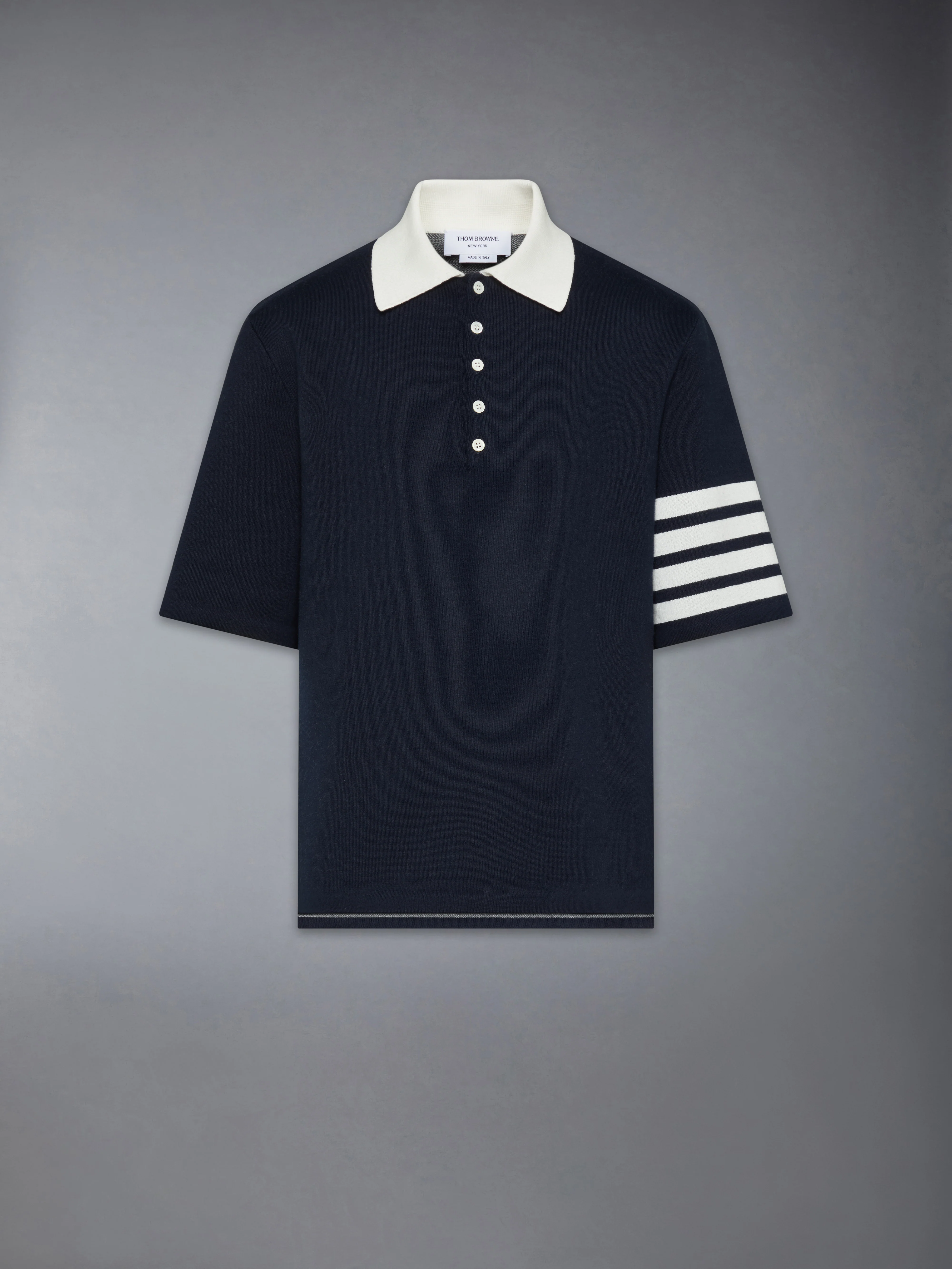 CREST INTARSIA JACQUARD 4-BAR RUGBY FIT POLO - Image 6